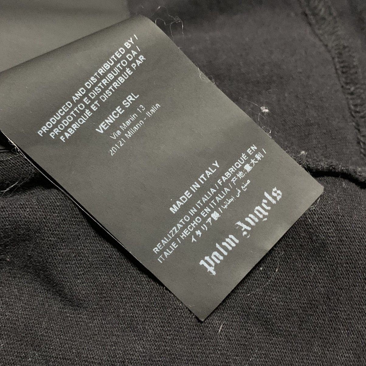 Palm Angels Palm Angels Small Heart Back Graphic Black Tee Size US S / EU 44-46 / 1 - 7 Thumbnail