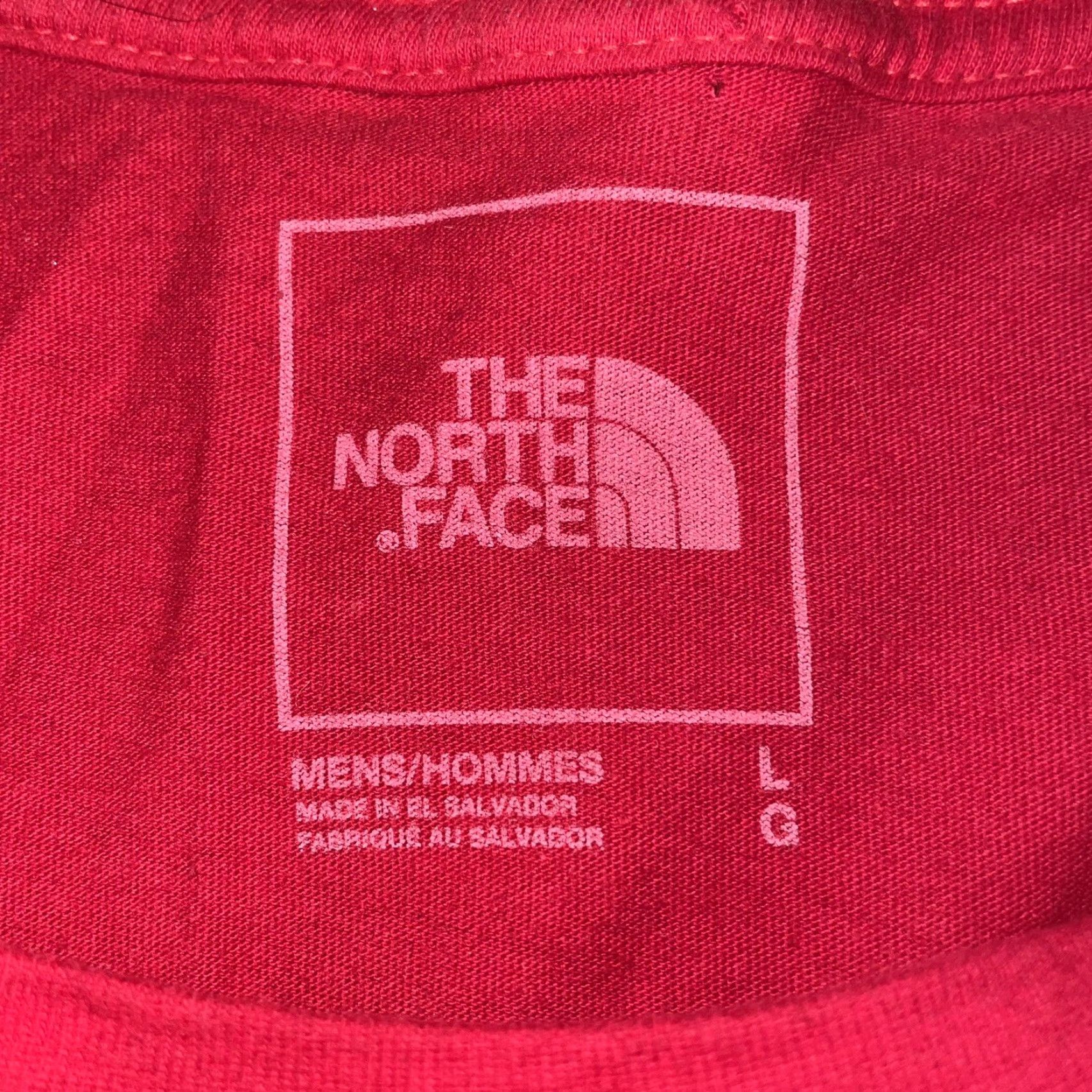 The North Face The North Face red graphic T-shirt Mens Large Size US L / EU 52-54 / 3 - 2 Thumbnail