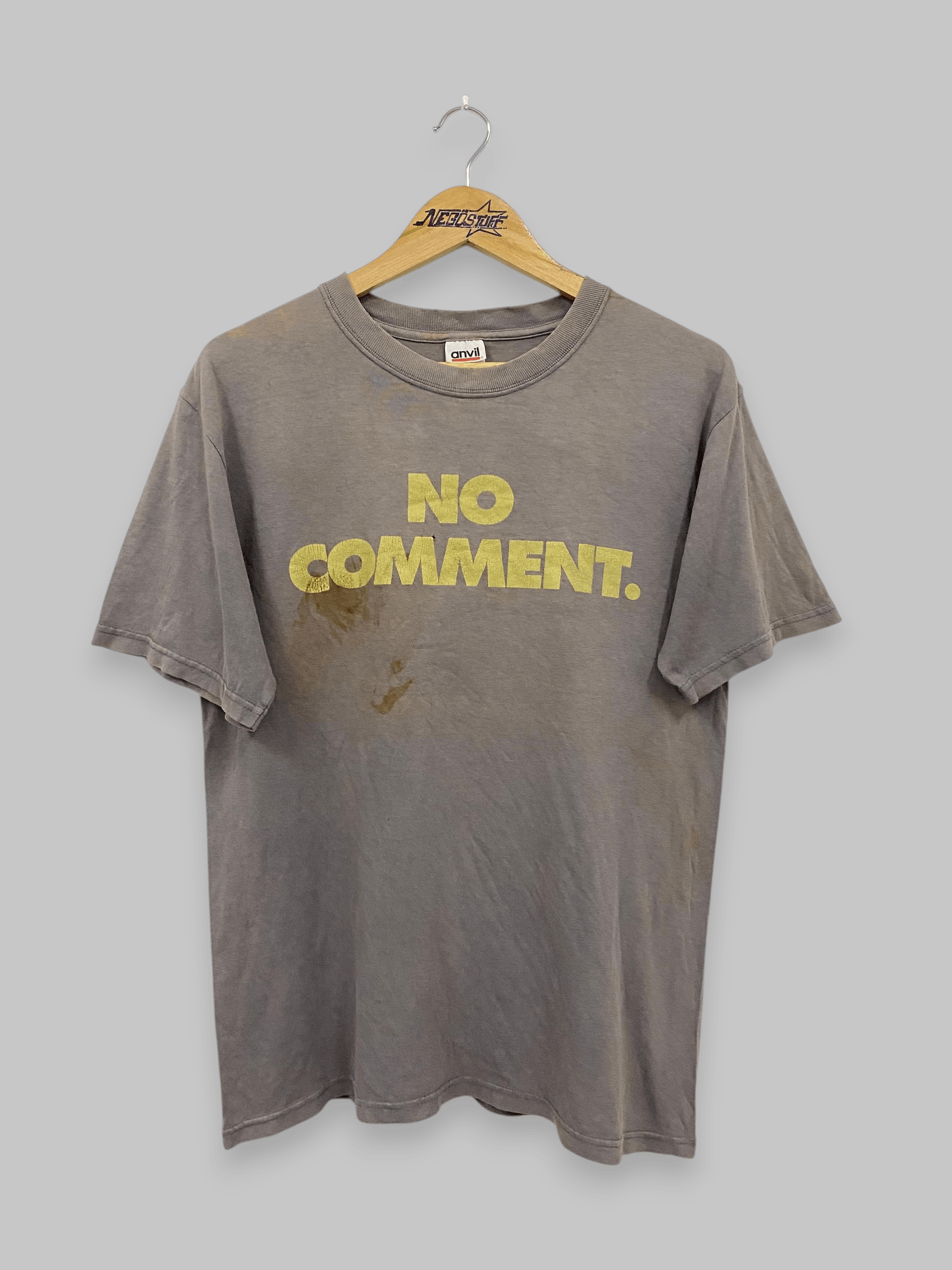 Vintage VTG 90s SUB POP no comment grunge distressed tees Size US M / EU 48-50 / 2 - 1 Thumbnail