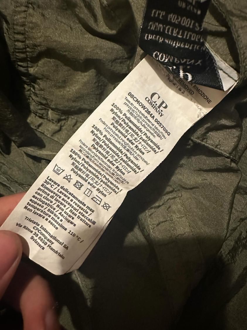 C.P. Company CP Company Nylon Light Jacket 08CMOW264A Size US L / EU 52-54 / 3 - 7 Thumbnail