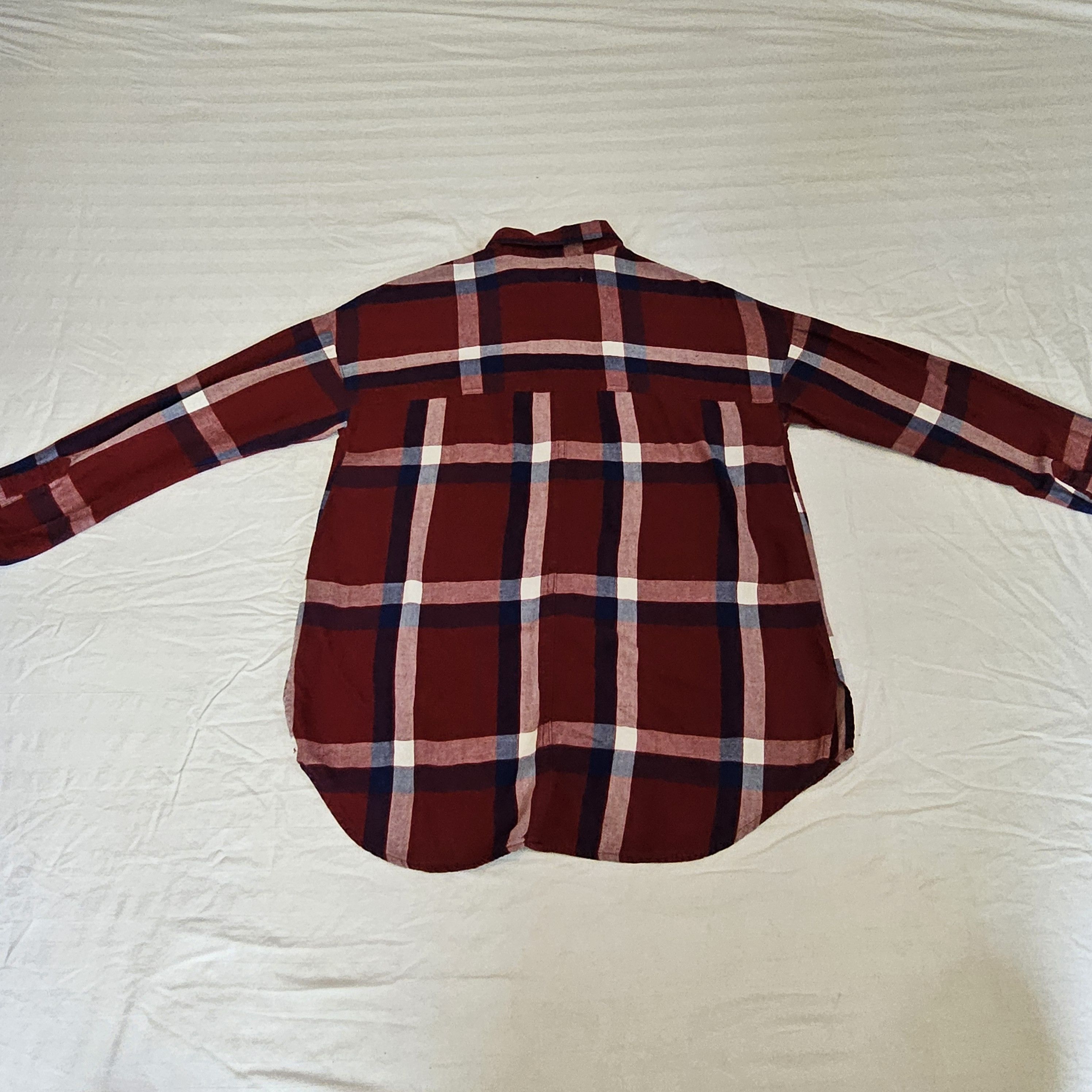 Old Navy Old Navy Flannel Woman's S Red/White/Blue Size S / US 4 / IT 40 - 2 Thumbnail