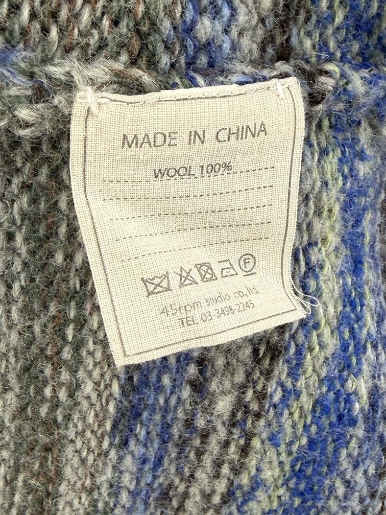 45rpm 45r Wool Knit Open Cardigan Size US M / EU 48-50 / 2 - 4 Thumbnail