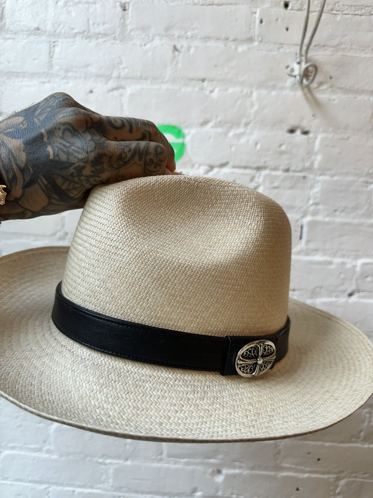 CHROME HEARTS EUROPEAN MAFIA GUNSLINGER HAT FEDORA 4Gseller