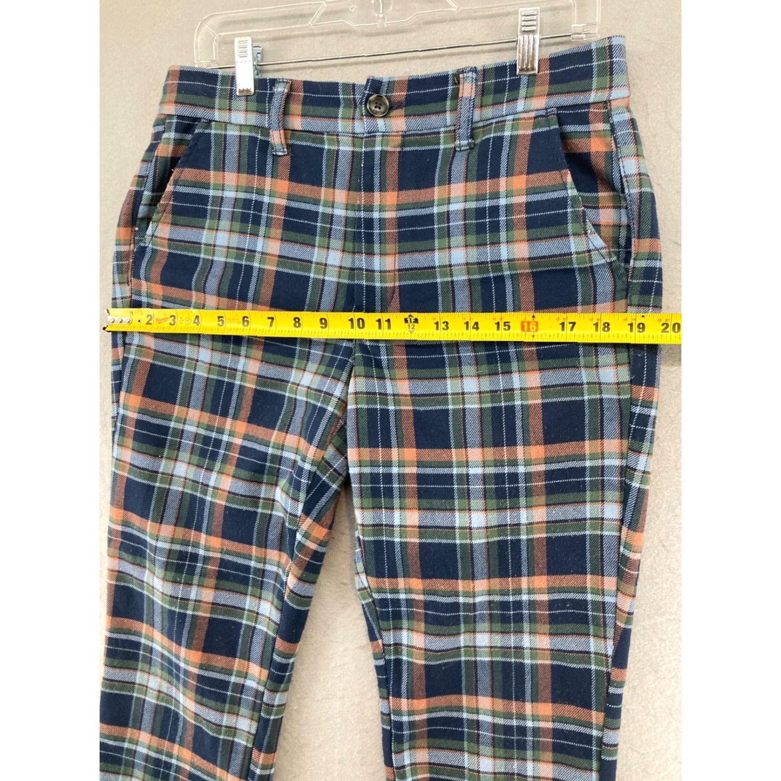 American Eagle Outfitters American Eagle Outfitters Womens Pants 8 REG Plaid Jegging Super Stretch Preppy Size 30" / US 8 / IT 44 - 3 Thumbnail