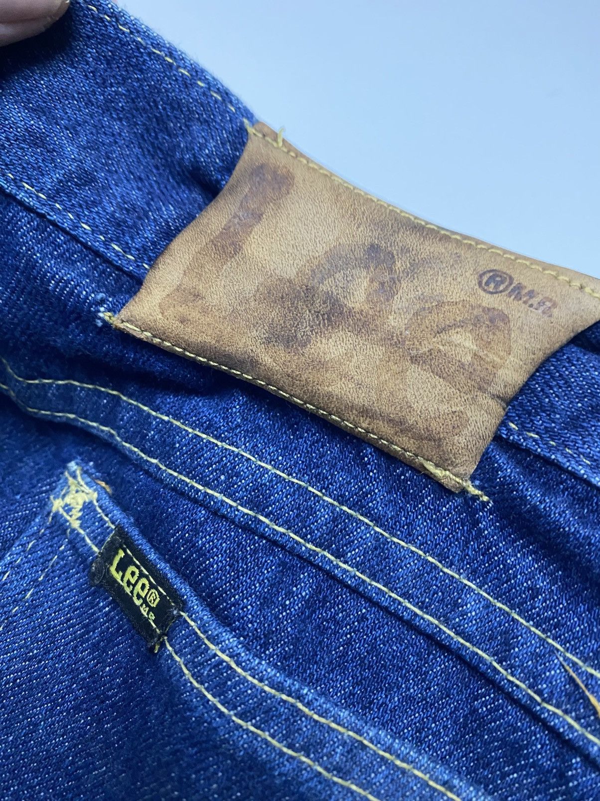 Lee Rare Vintage 70s Lee Riders Loose Jeans W32 Size US 32 / EU 48 - 11 Thumbnail
