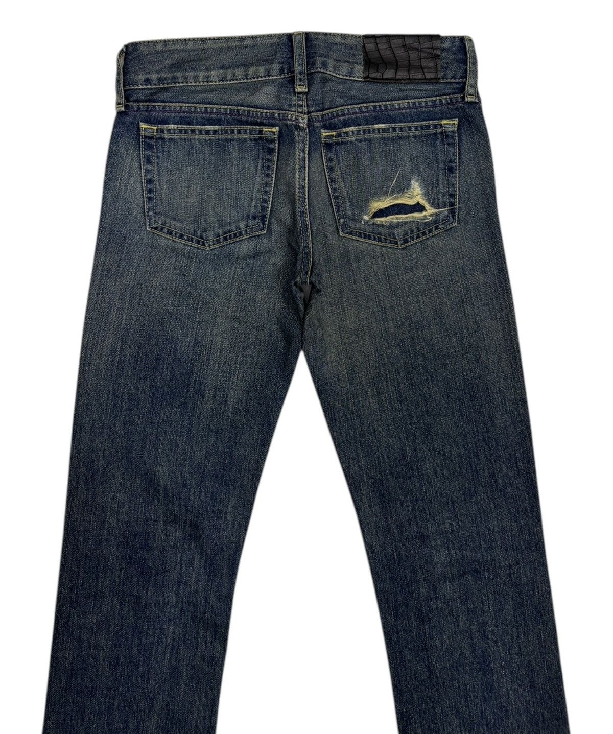 If Six Was Nine × Japanese Brand × Le Grande Bleu (L.G.B.) 🔥FLARE JEANS MADE IN JAPAN SLY BLUE BOOTCUT DENIM Size 27" / US 4 / IT 40 - 6 Thumbnail