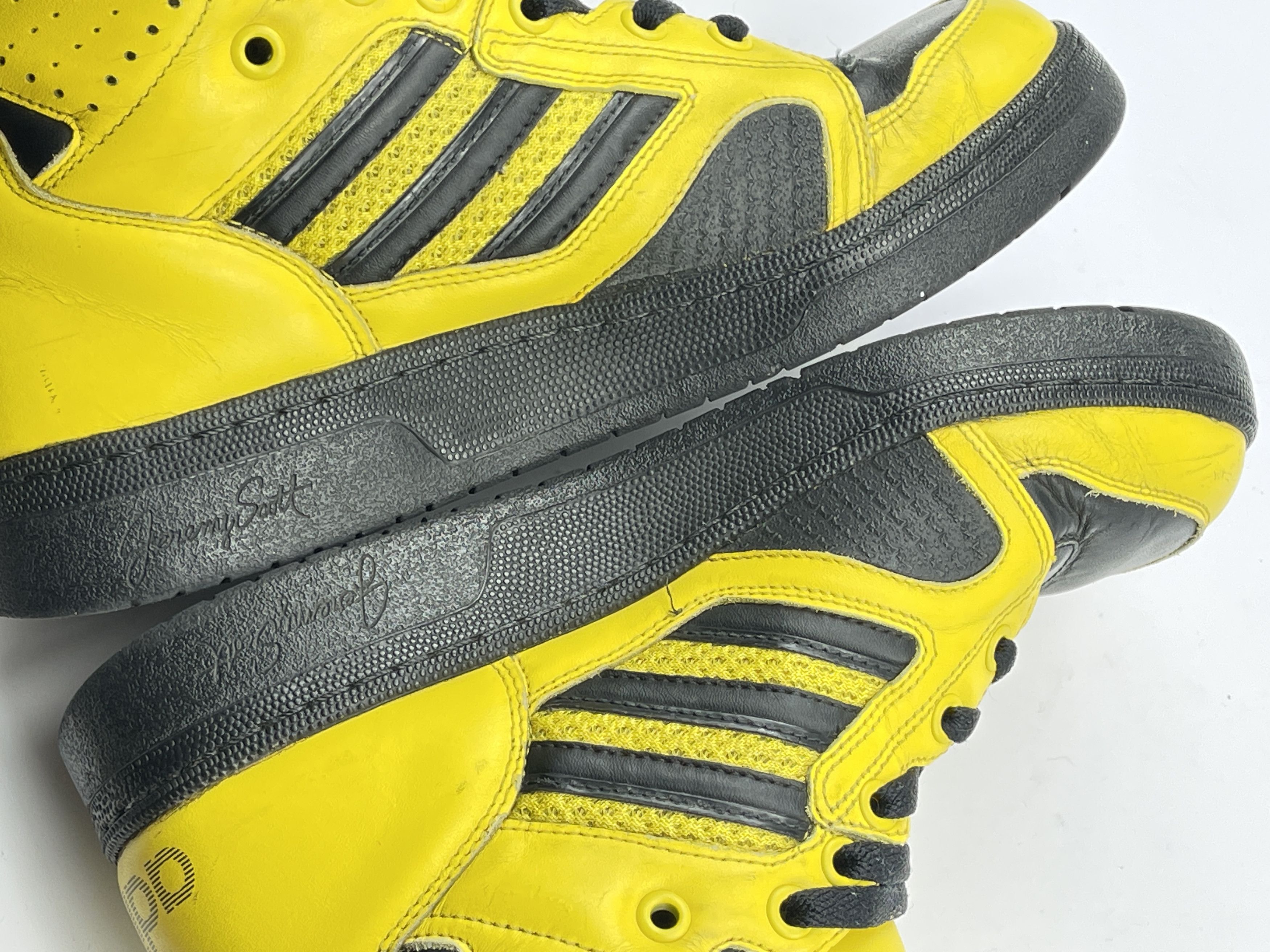 Adidas × Jeremy Scott Adidas sneakers Jeremy Scott Instinct Top shoes ObyO V24530 Size US 7.5 / EU 40-41 - 14 Thumbnail