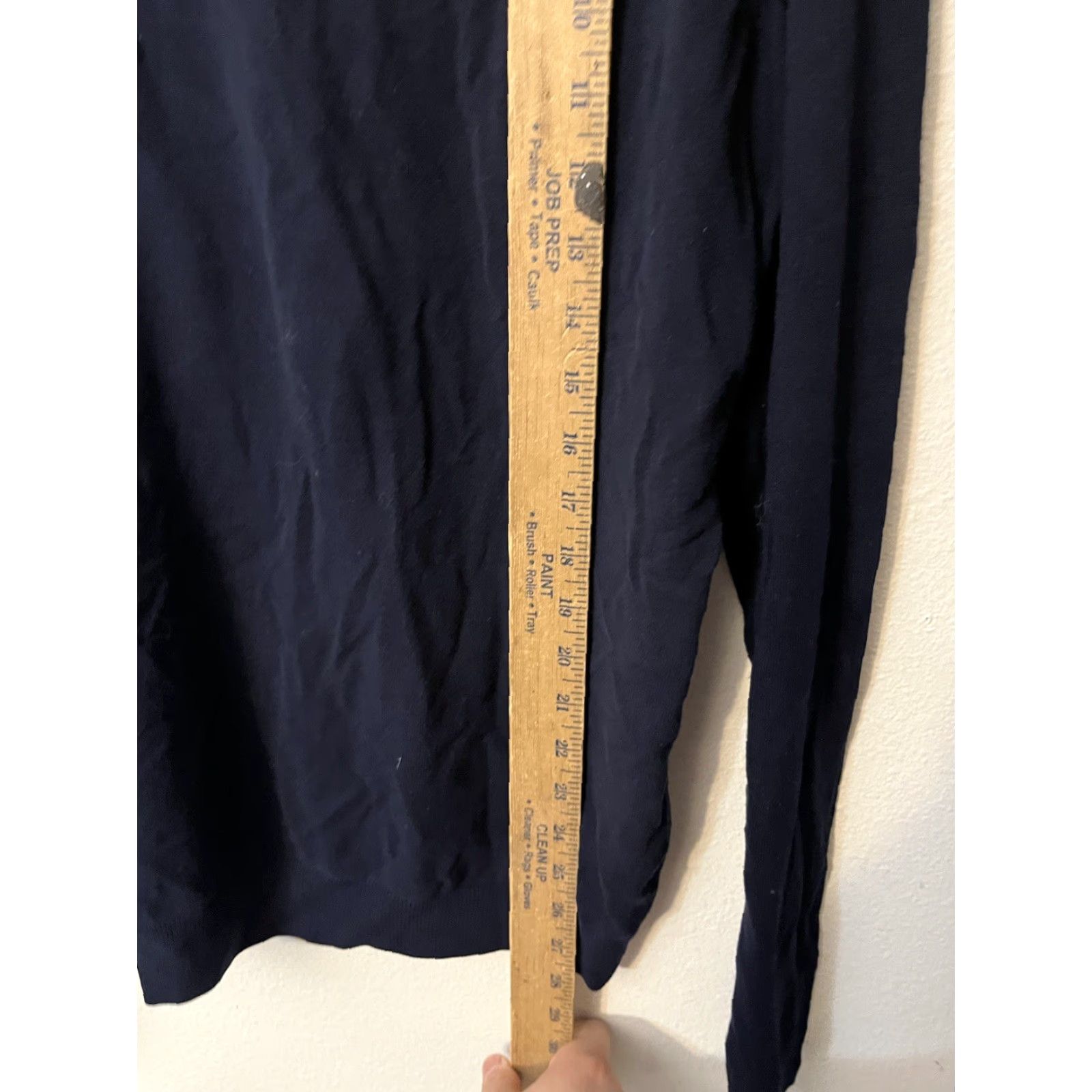 Denime VINTAGE Denim & Flower Men’s Shirt XL Long Sleeve Navy Blue Textured Pullover Crew Neck Cotton Fleece Flower Pattern Mens XL Navy Blue Shirt Size US XL / EU 56 / 4 - 4 Thumbnail