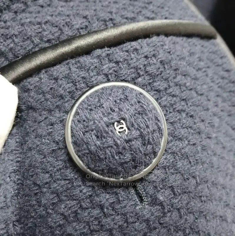 Chanel Chanel Blue Cotton Blend Women's Cardigan . Size XXS / US 00 / IT 34 - 5 Thumbnail