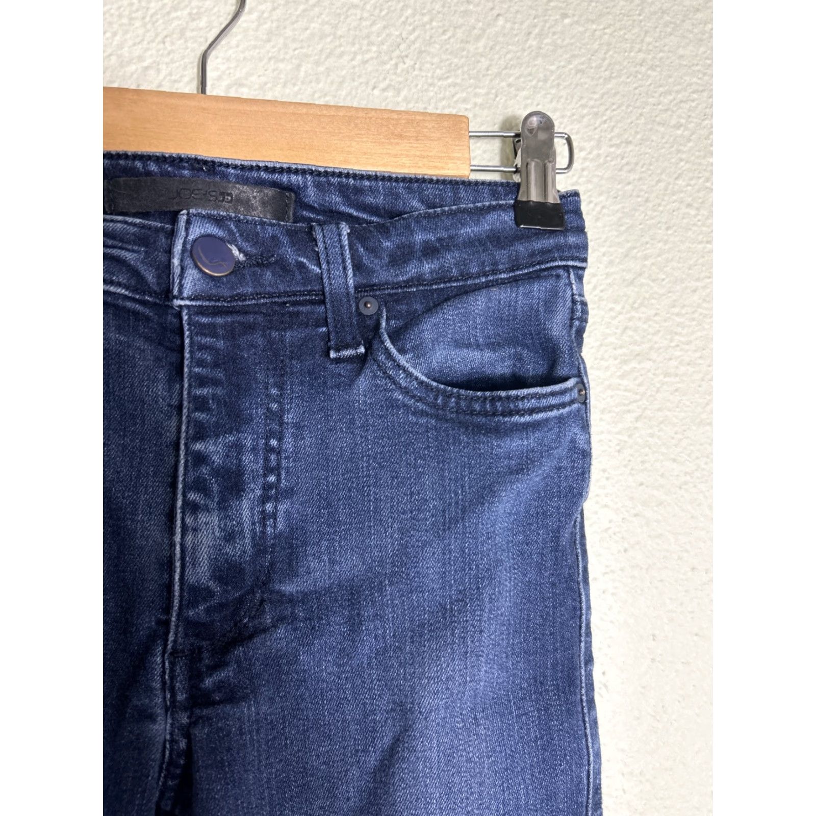 Vintage Joe's Jeans Jeans 25 Dark Wash The Charlie High Rise Skinny 25x25 Womens Blue Size 42" / US 20 - 5 Thumbnail