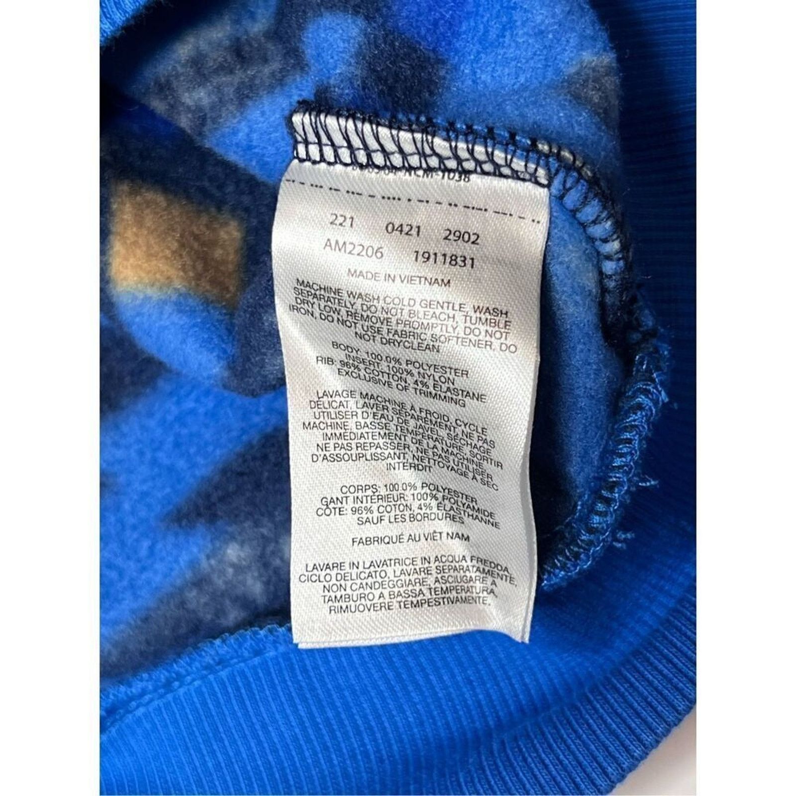 Columbia Columbia Powder Keg Fleece Blue Aztec Jacket Gorpcore MEDIUM Size US M / EU 48-50 / 2 - 10 Thumbnail