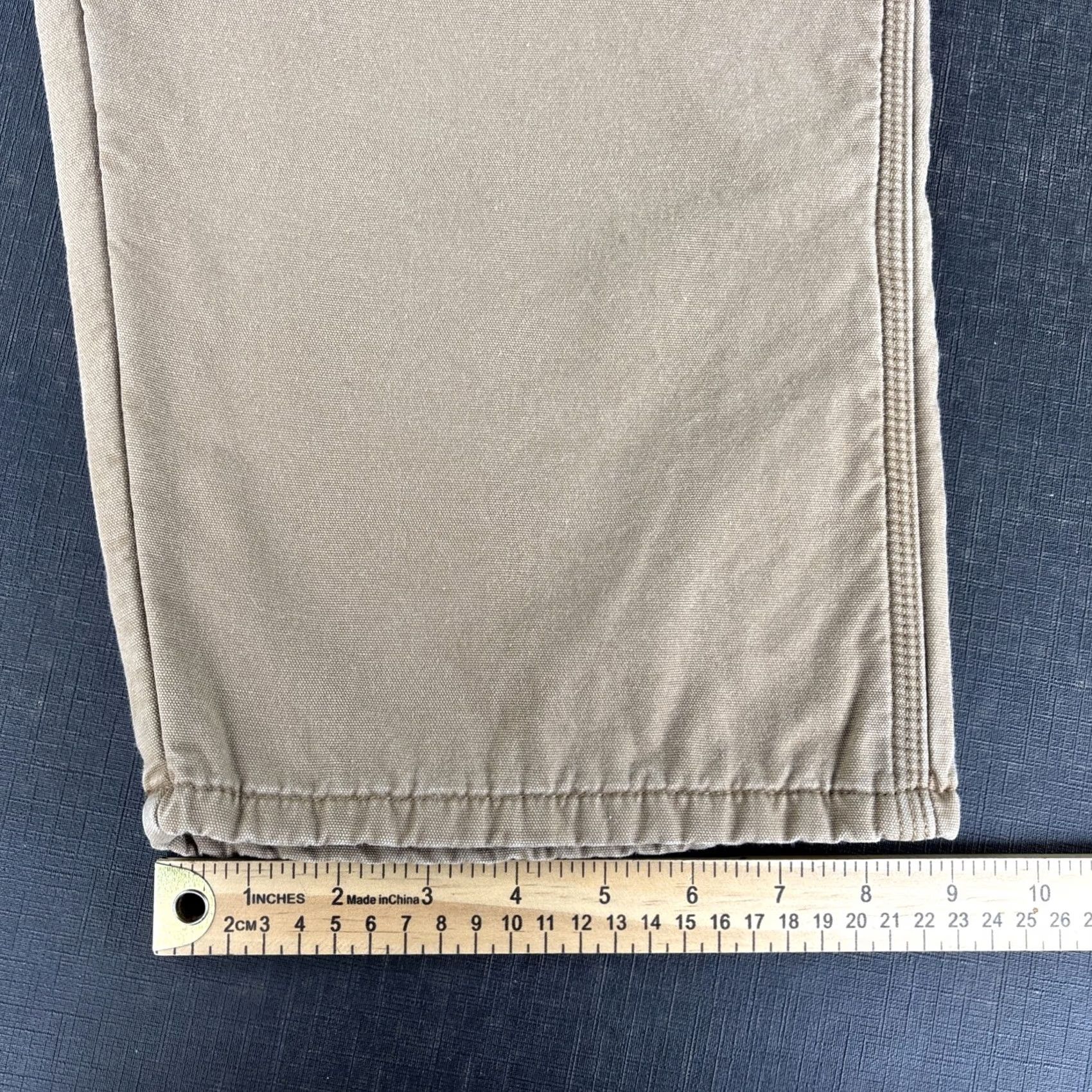 Wrangler VINTAGE Wrangler Men's 38x30 Carpenter Pants Fleece Lined Brown Relaxed 94GRWAO Size US 38 / EU 54 - 4 Thumbnail