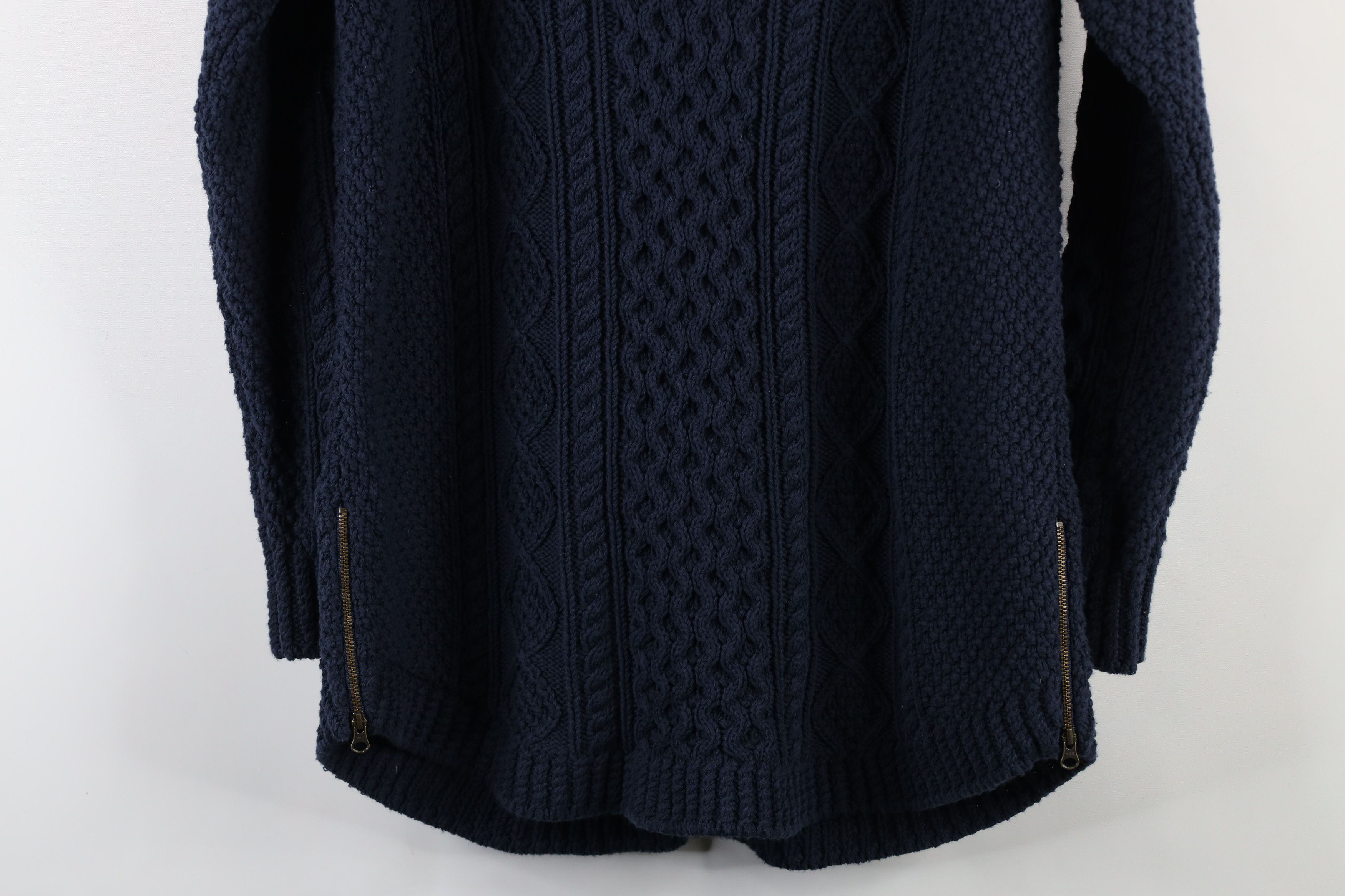 L.L. Bean × Vintage Vintage LL Bean Heavy Fair Isle Chunky Fisherman Sweater Size L / US 10 / IT 46 - 12 Thumbnail