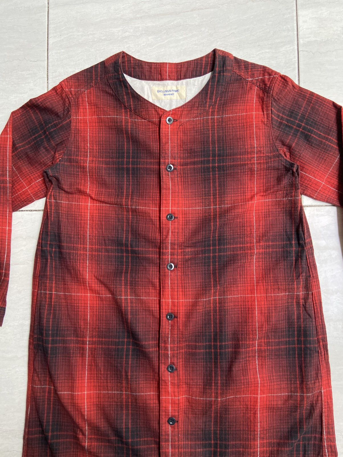 Beams Plus × Designer × Japanese Brand BEAMS BOY Plaid Long Shirt Size US S / EU 44-46 / 1 - 3 Thumbnail