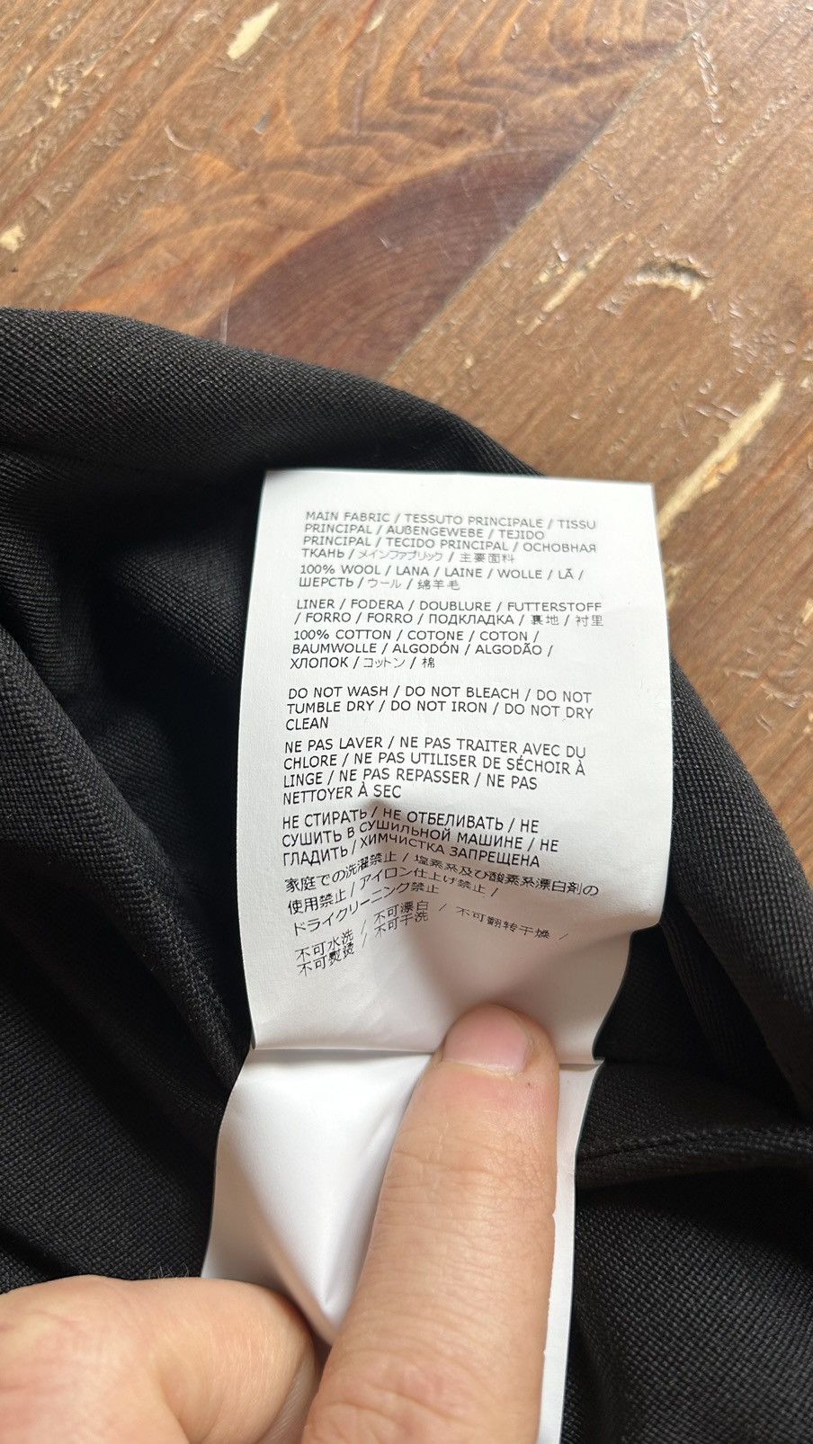 Jil Sander Jil Sander Belted Wool Trouser Size 46R - 4 Thumbnail