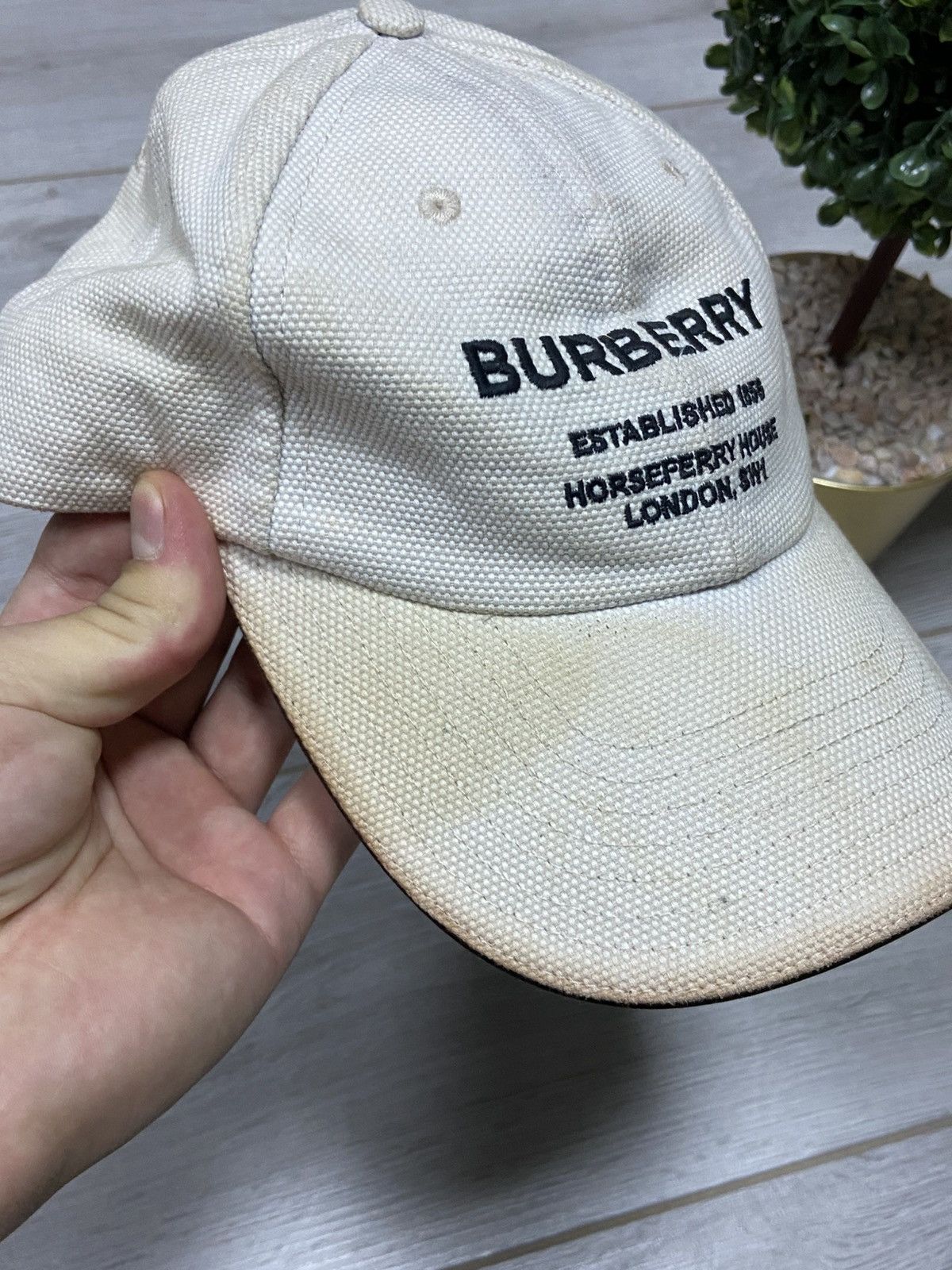 Burberry Burberry London England horseferry house vintage cap Size ONE SIZE - 13 Thumbnail