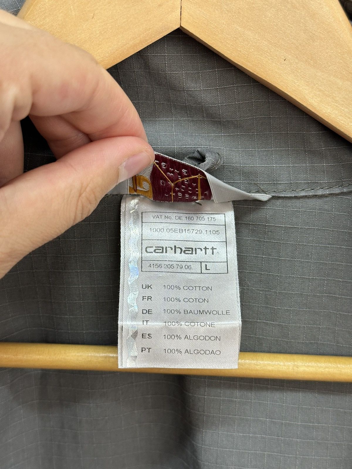 Carhartt × Vintage Vintage Carhartt Jacket Ripstop Y2K Archival Rare Size US L / EU 52-54 / 3 - 10 Thumbnail