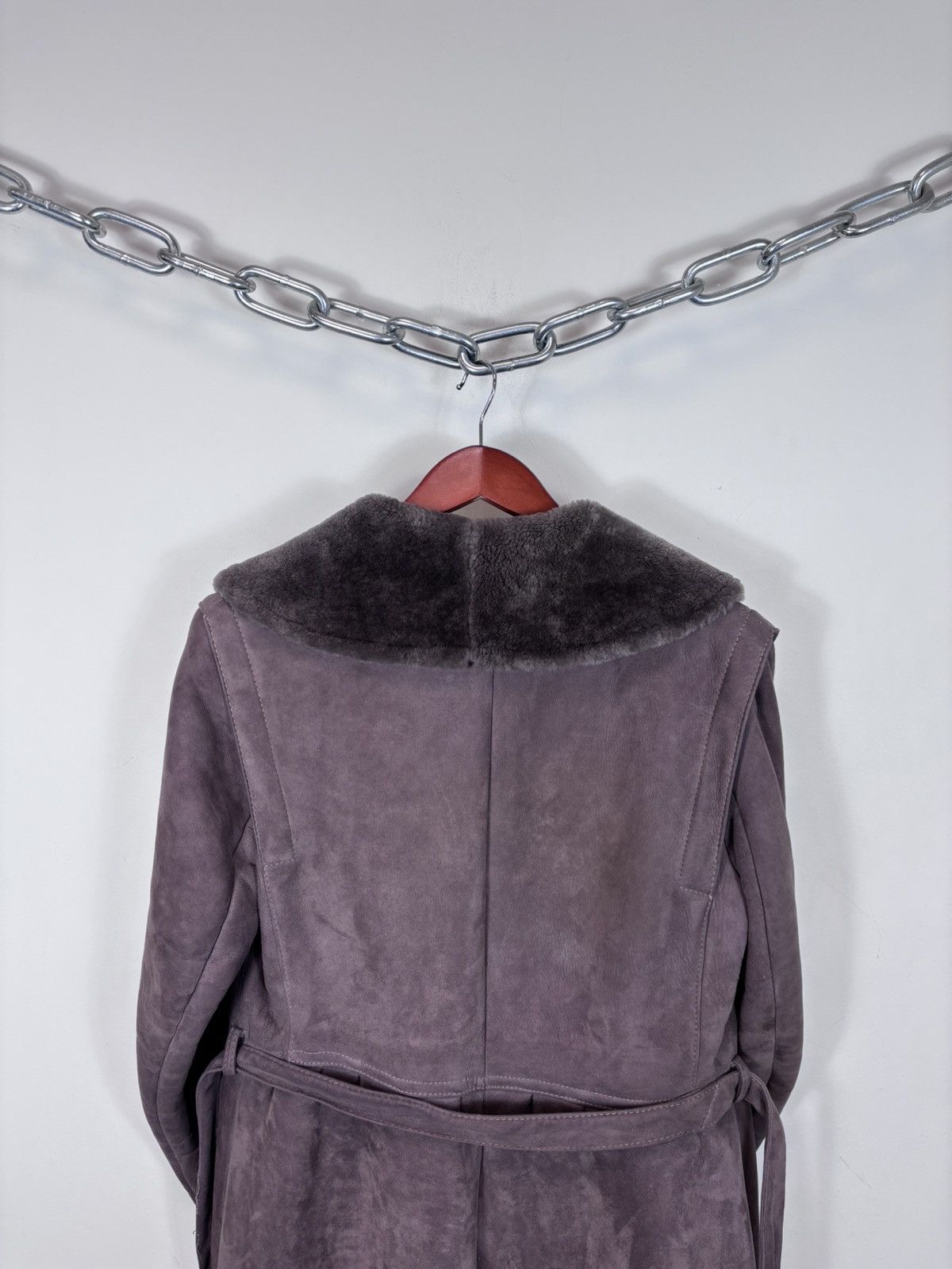 Sawyer of Napa Vintage Sawyer Of Napa Women’s Shearling Sheepskin Coat Size XL / US 12-14 / IT 48-50 - 20 Thumbnail