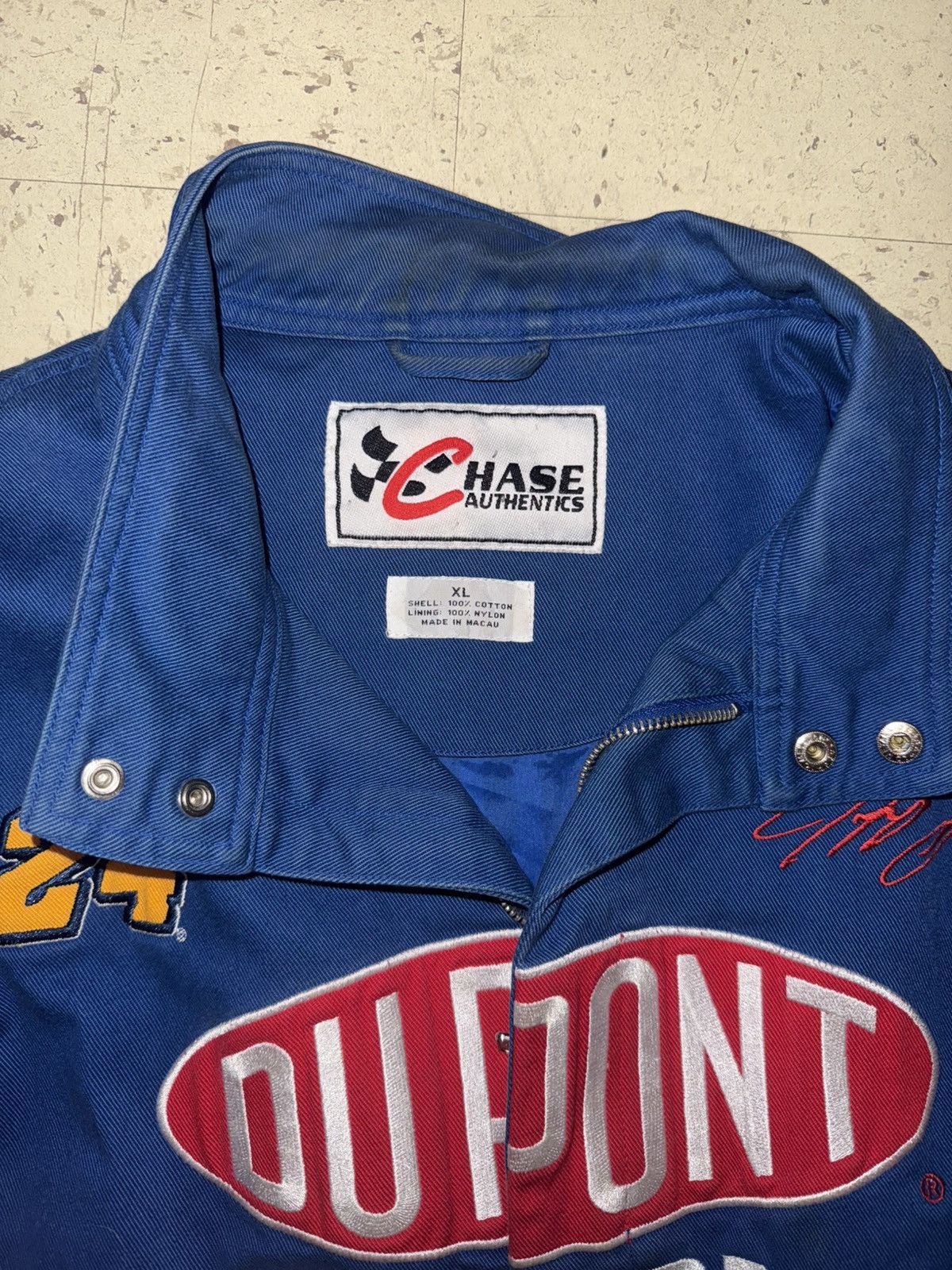 NASCAR Vintage Dupont Nascar Racing Jacket Size US XL / EU 56 / 4 - 3 Thumbnail