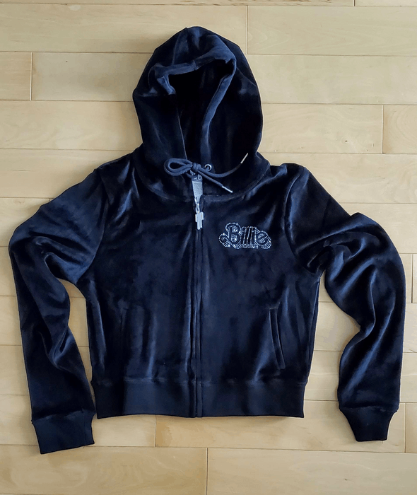 Billie Eilish Barbie x Billie Eilish Black Velour Jacket | Grailed