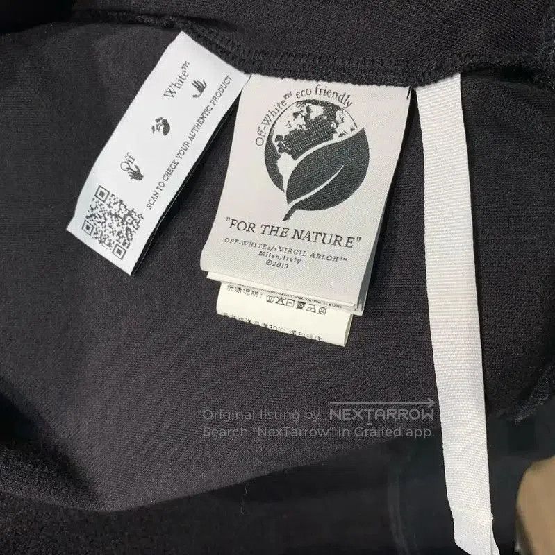 Off-White Off-White Black Cotton Hoodie for Men . Size US M / EU 48-50 / 2 - 4 Thumbnail