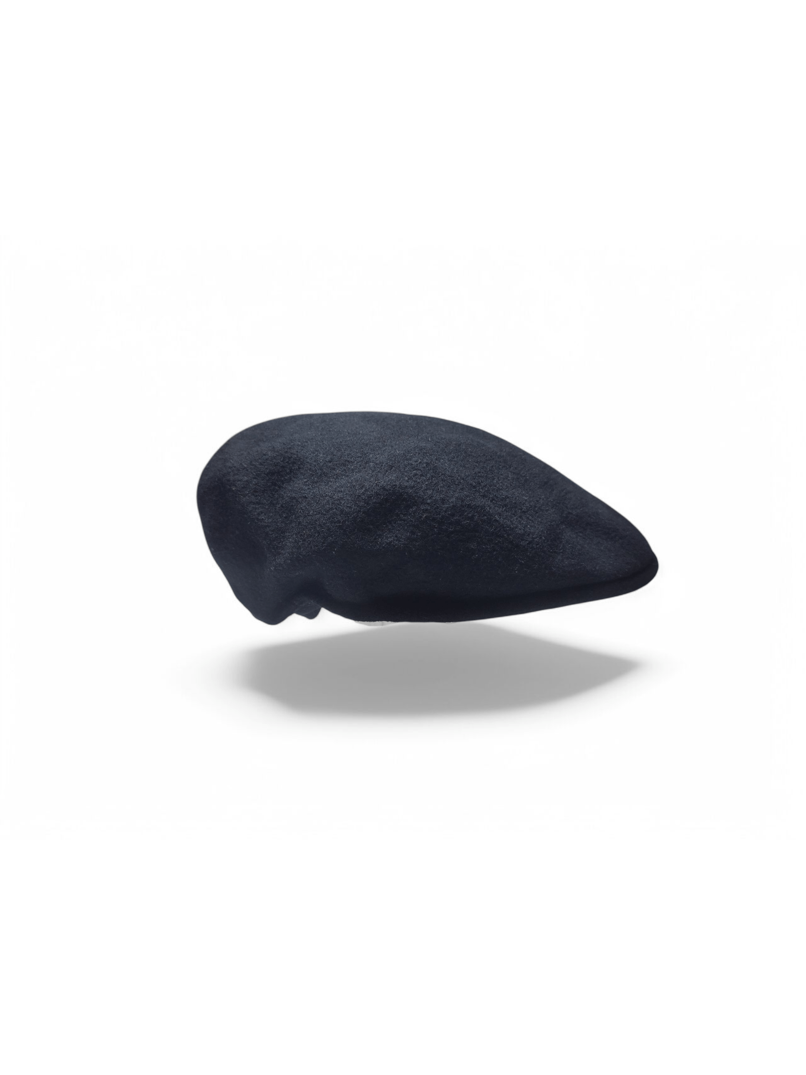 Vintage Kangol Black Wool 504 Flat Cap Kangaroo Logo Vintage Size ONE SIZE - 5 Thumbnail