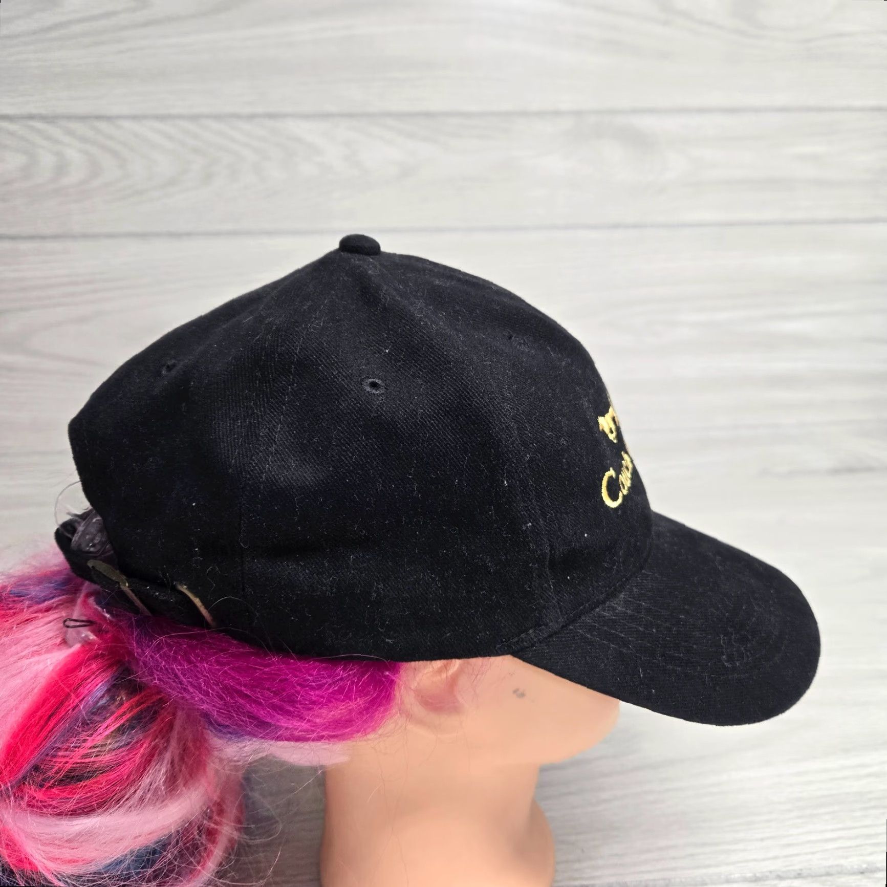 GAS Couch Oil & Gas Horse Logo Black Adjustable Hat Cap Adult Casual Hat Men One Size Black Horse Logo Adjustable Cap Casual Baseball Hat Size ONE SIZE - 3 Thumbnail
