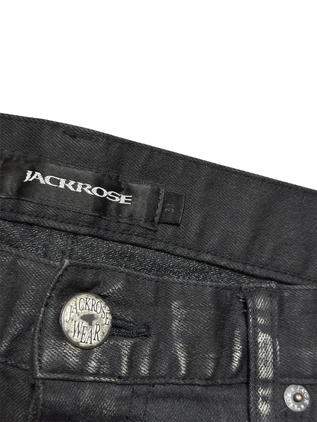 JACKROSE Jack rose black n grey denim Size US 31 - 4 Thumbnail