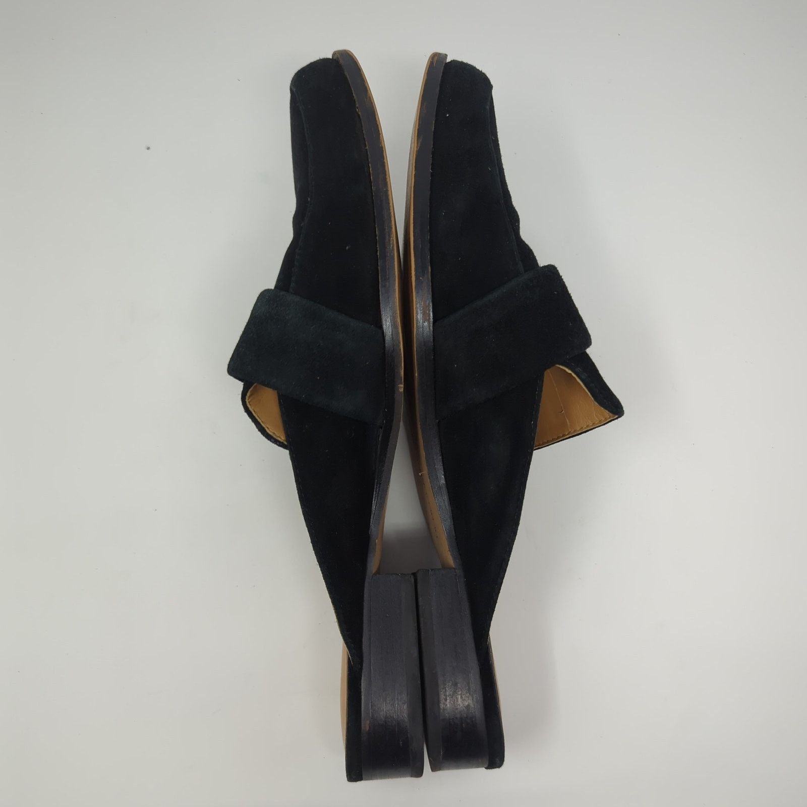 Rebecca Minkoff Rebecca Minkoff Black Slip On Suede Pointed Toe Size 8.5 Size US 8.5 / IT 38.5 - 7 Thumbnail