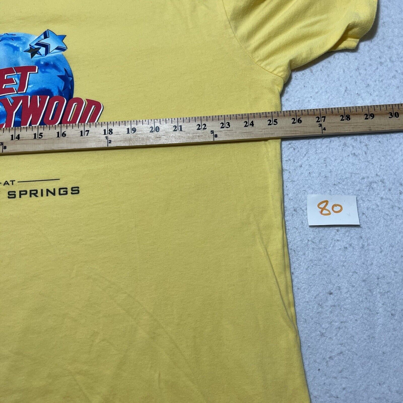 Planet Hollywood Planet Hollywood Disney Springs Short Sleeve Graphic T Shirt Size US XXL / EU 58 / 5 - 7 Thumbnail