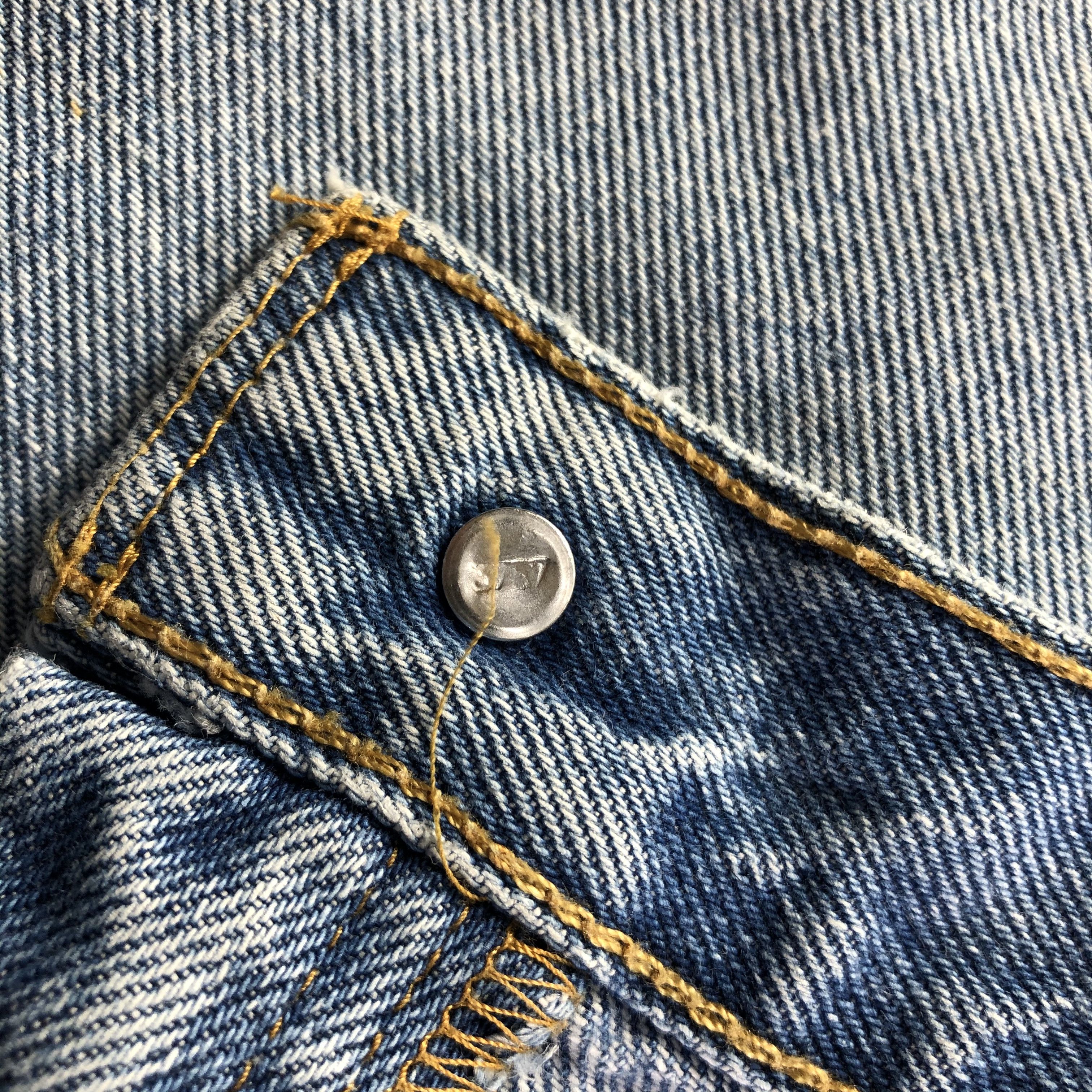 Levi's Vintage Blue Wash Levis 559 Jeans-J3427 Size US 43 - 11 Thumbnail