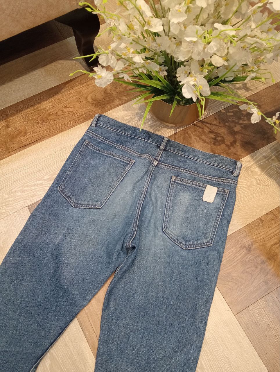 N.Hoolywood N.HOOLYWOOD BLUE DENIM PANTS MADE IN JAPAN Size US 33 - 12 Thumbnail