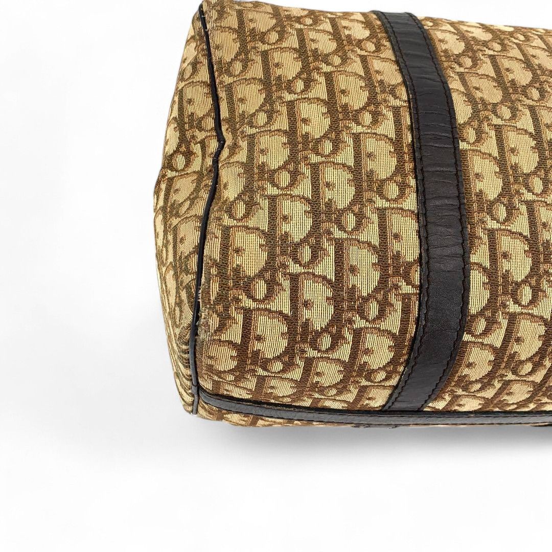 Dior Dior - Vintage Boston Handbag Duffle Canvas Trotter Monogram Size ONE SIZE - 7 Thumbnail