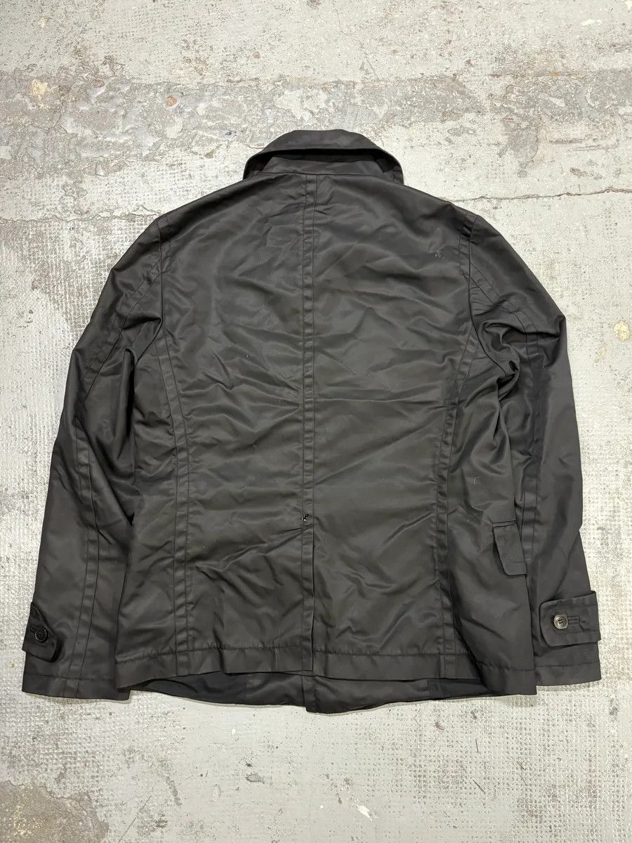 Gucci 2000s Gucci Black Waxed Buttoned Peacoat Jacket Size US M / EU 48-50 / 2 - 5 Thumbnail