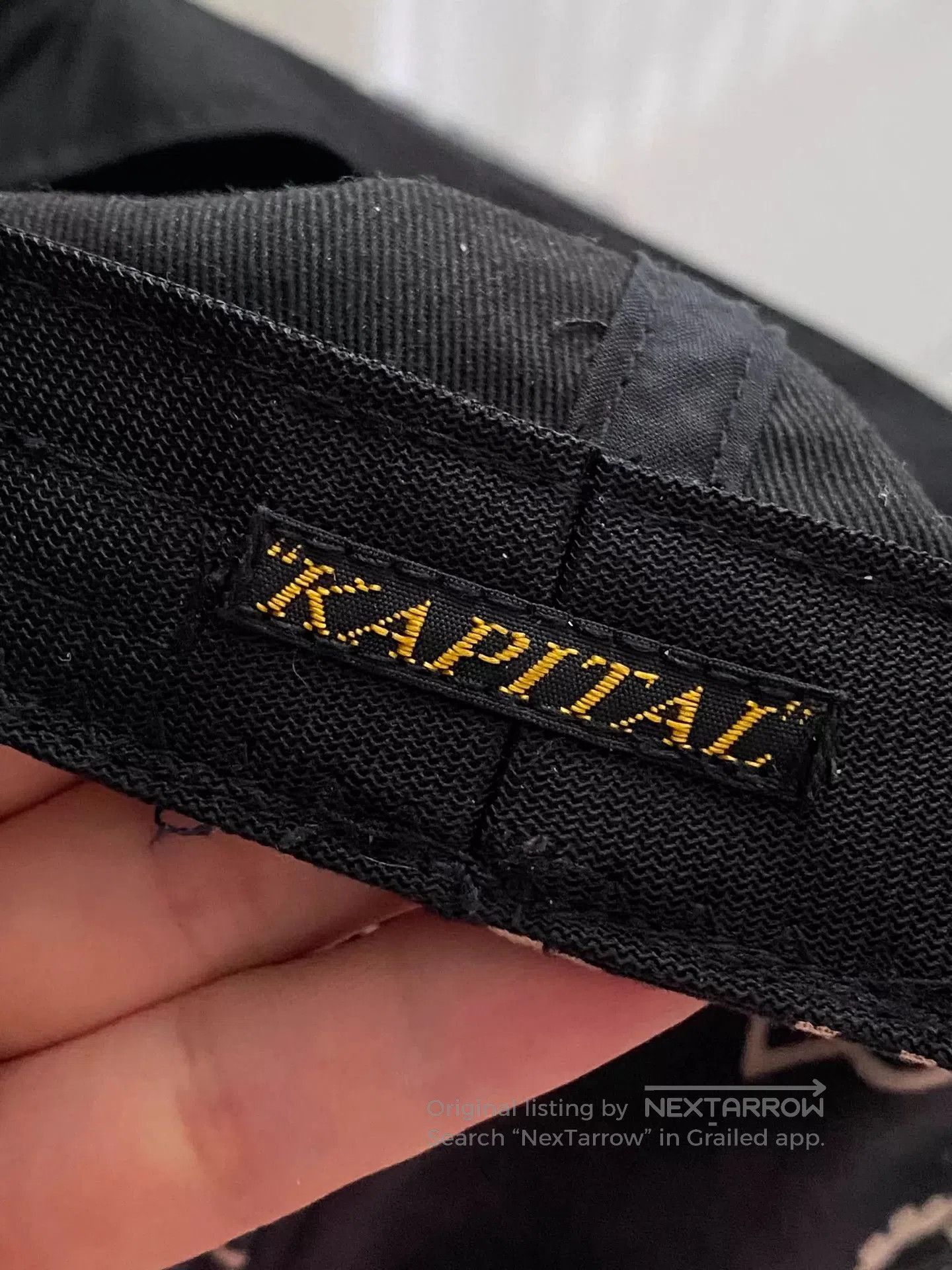 Kapital Kapital Cashew Flower Cap Baseball Cap . Size ONE SIZE - 6 Thumbnail