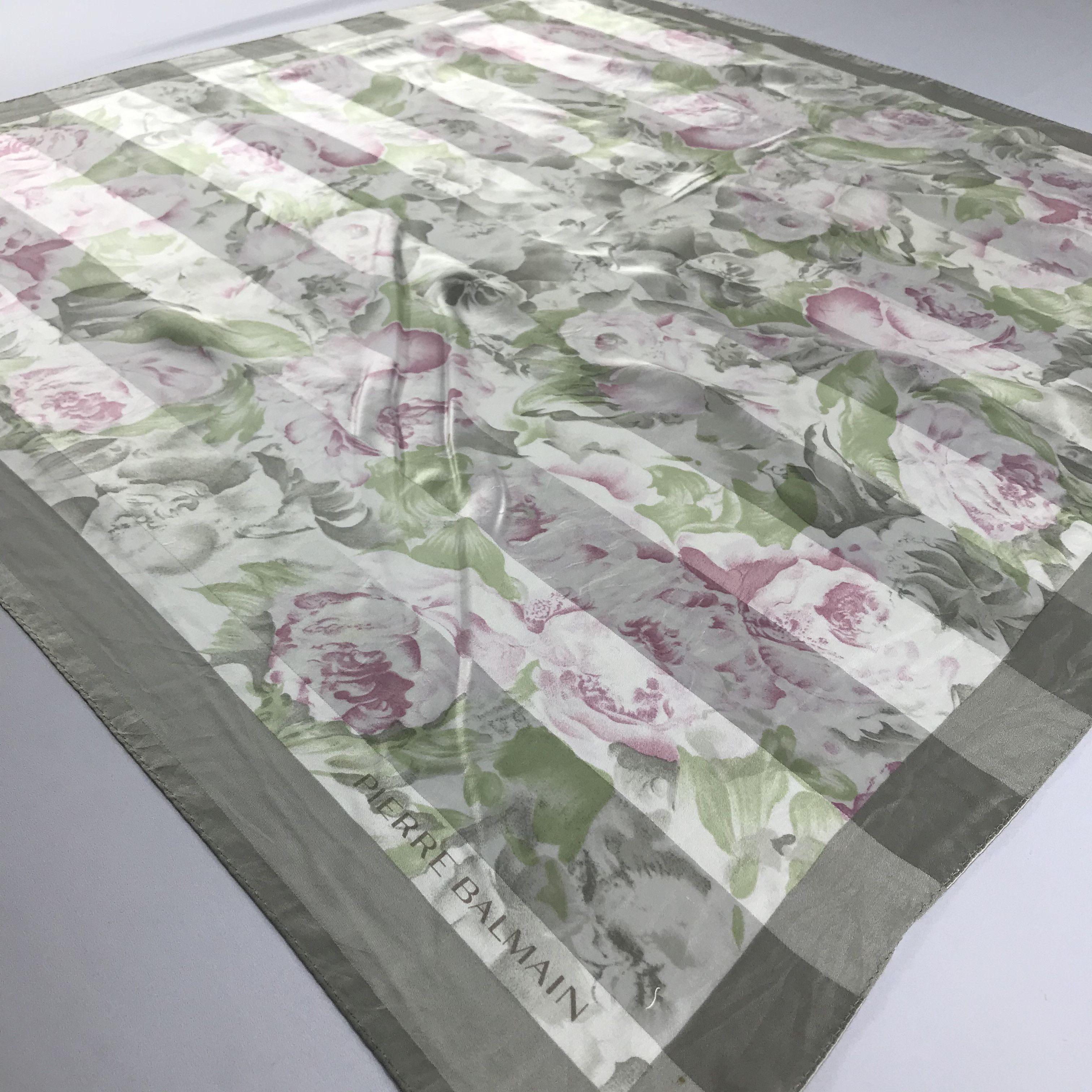 Pierre Balmain Vintage Pierre Balmain Silk Scarf Size ONE SIZE - 3 Thumbnail