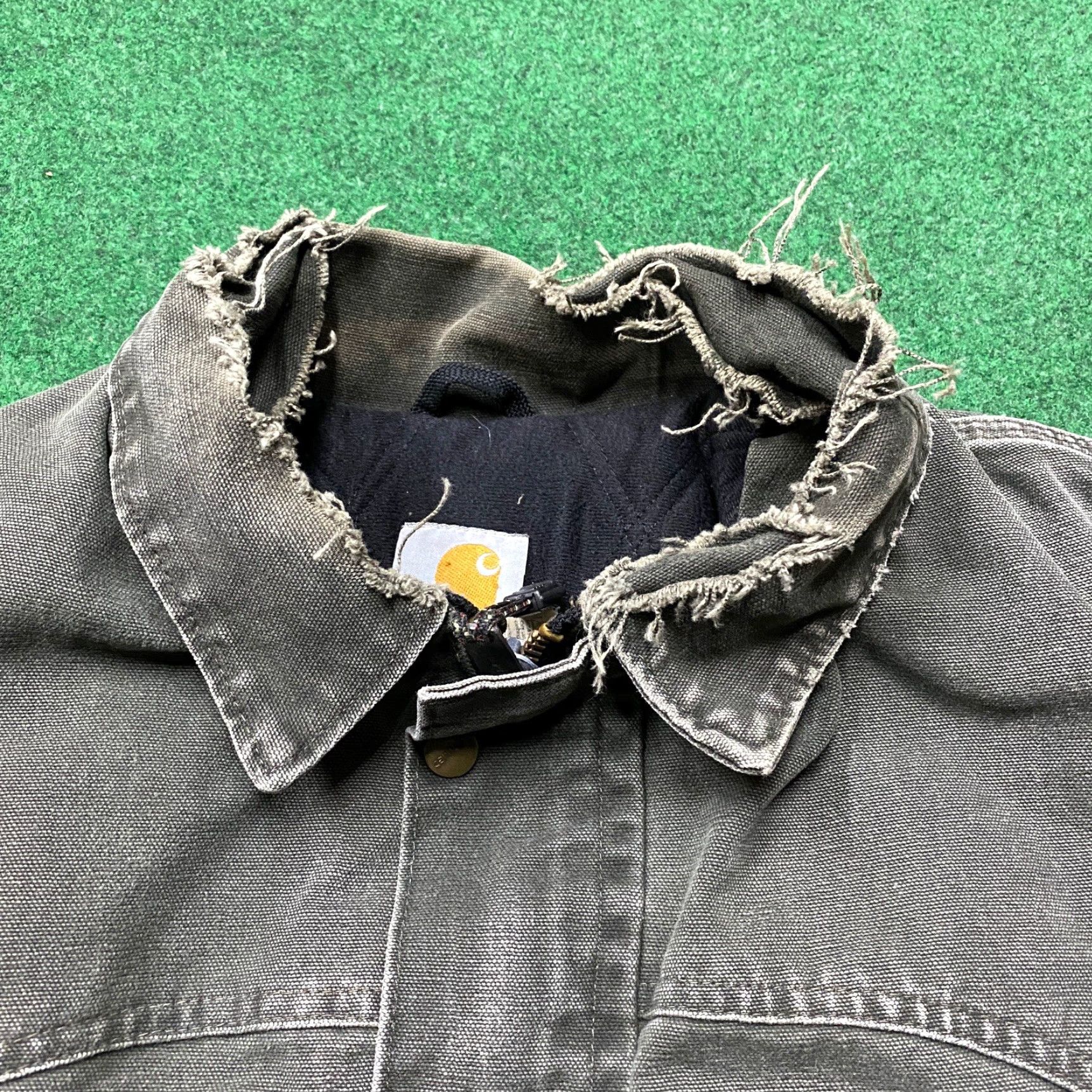 Carhartt VINTAGE Carhartt Jacket Mens XL Green 90S Quilted Barn Chore Work Coat C46 MOS Clothing Size US XL / EU 56 / 4 - 6 Thumbnail