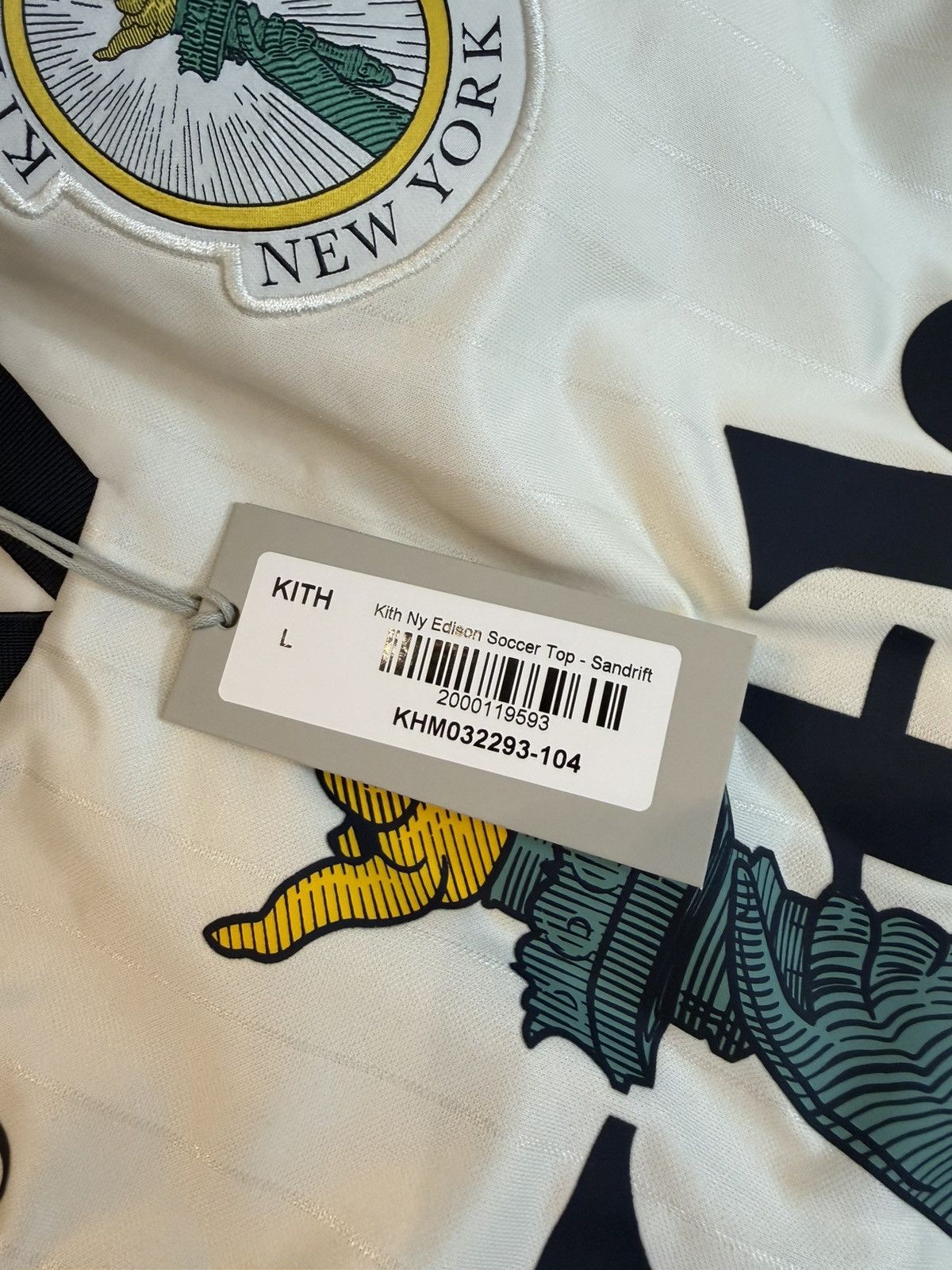 Kith Kith NY Edison Soccer Jersey top size large Size US L / EU 52-54 / 3 - 5 Thumbnail