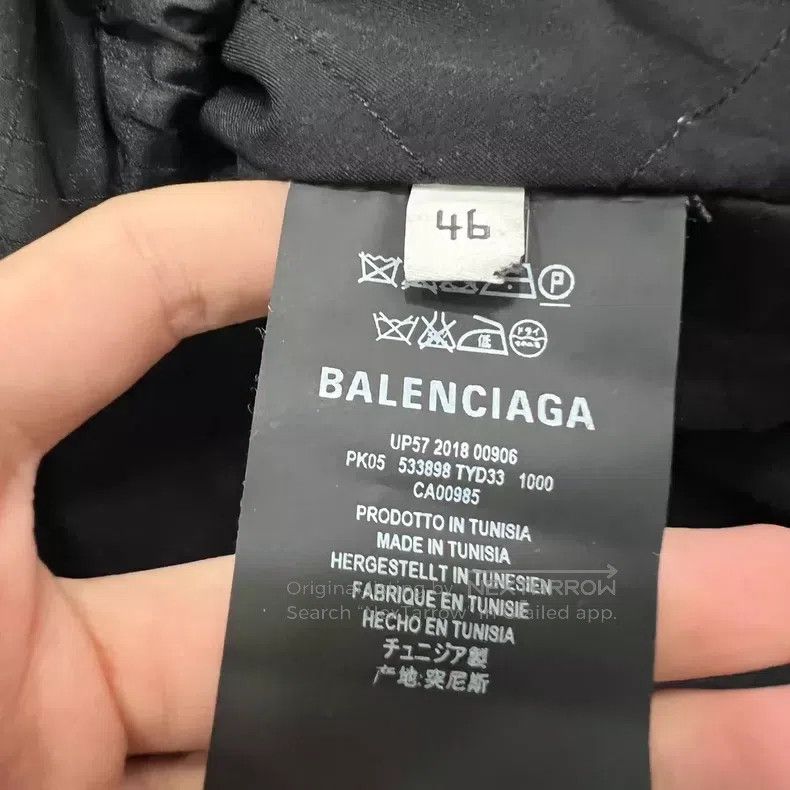 Balenciaga Balenciaga Loose Oversize Black Jacket, Size 46 Size US S / EU 44-46 / 1 - 2 Thumbnail