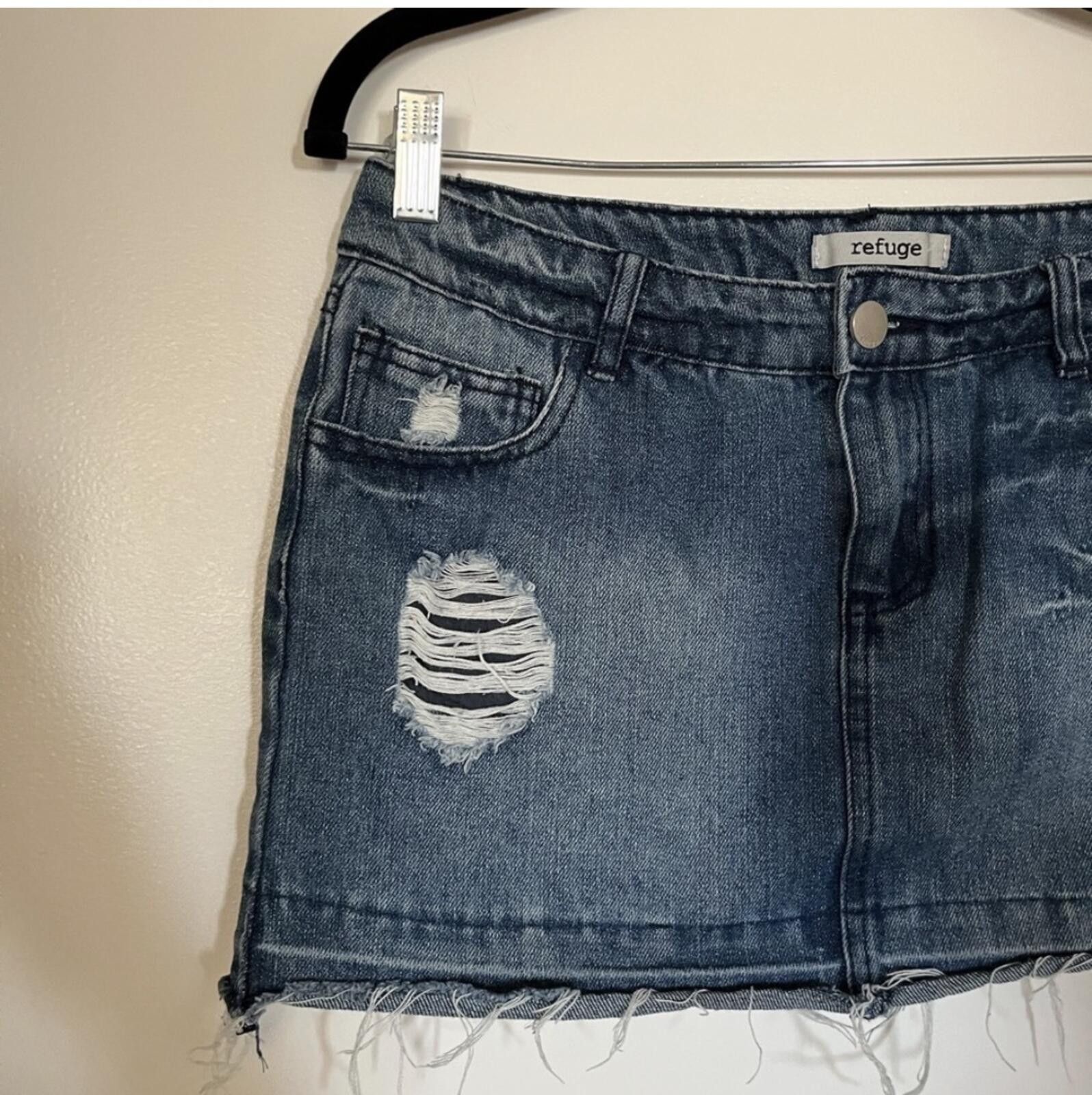 Other Refuge distressed skirt Size 32" / US 10 / IT 46 - 4 Thumbnail