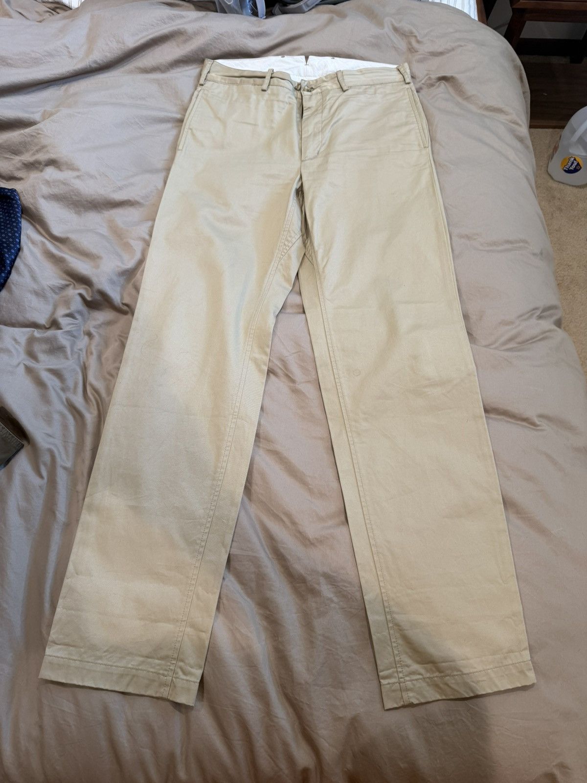 Engineered Garments Engineered Garments / EG cinchback Chinos sz32 Size US 32 / EU 48 - 1 Thumbnail