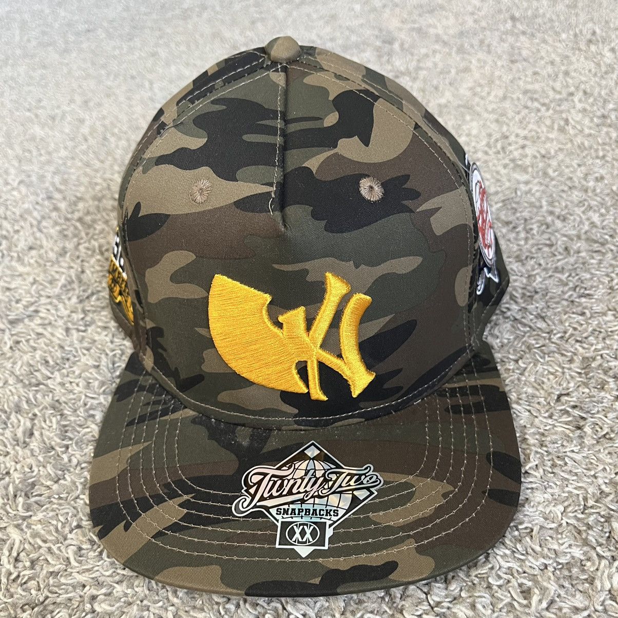 海外限定 TWNTY TWO WU-TANG NY SNAPBACK CAP ① Twnty-Two Wu-Tang Wu New York Knicks Mets Very Rare NY Hat