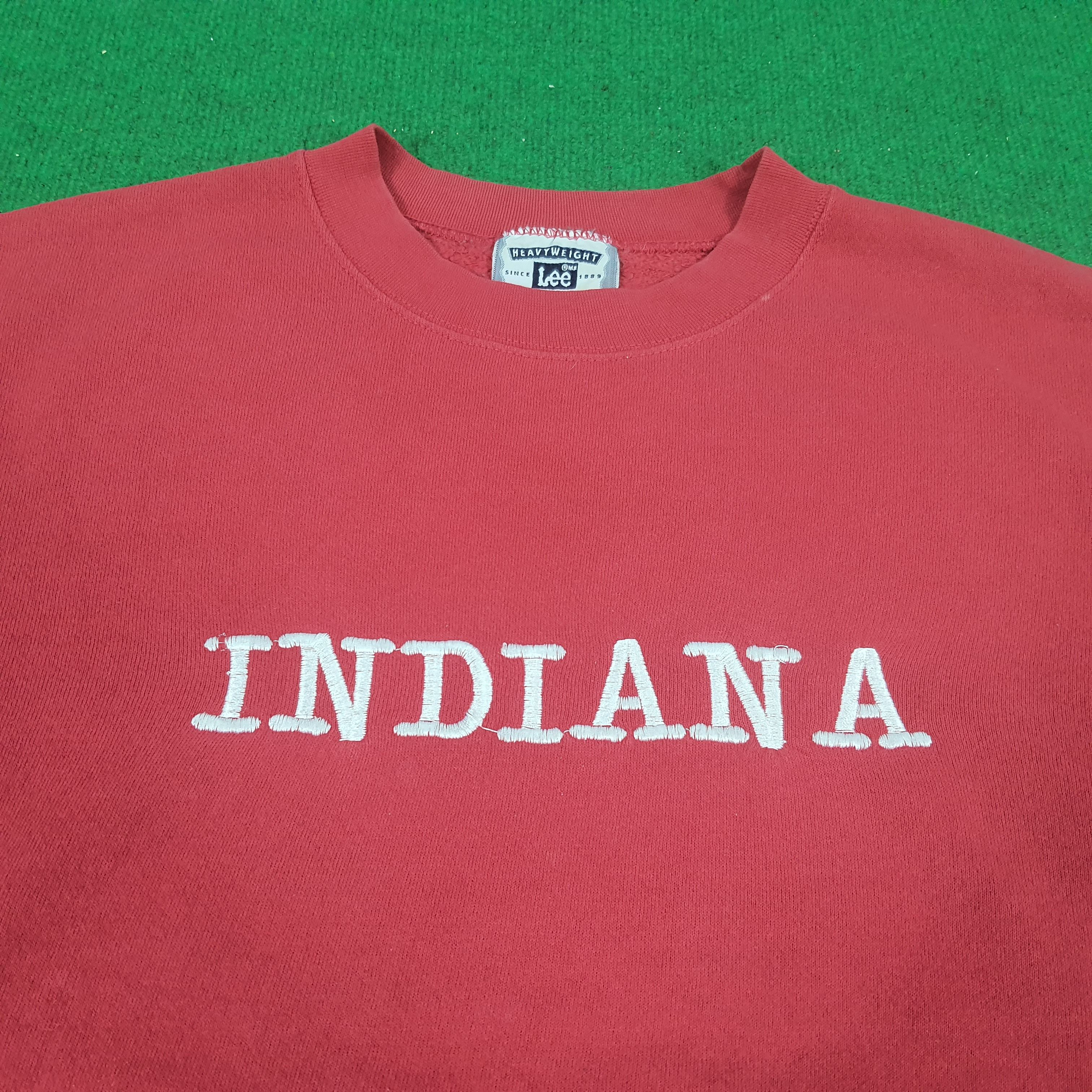 Vintage Vintage Indiana Embroidery Spell Out Sweatshirts Size US XL / EU 56 / 4 - 2 Thumbnail