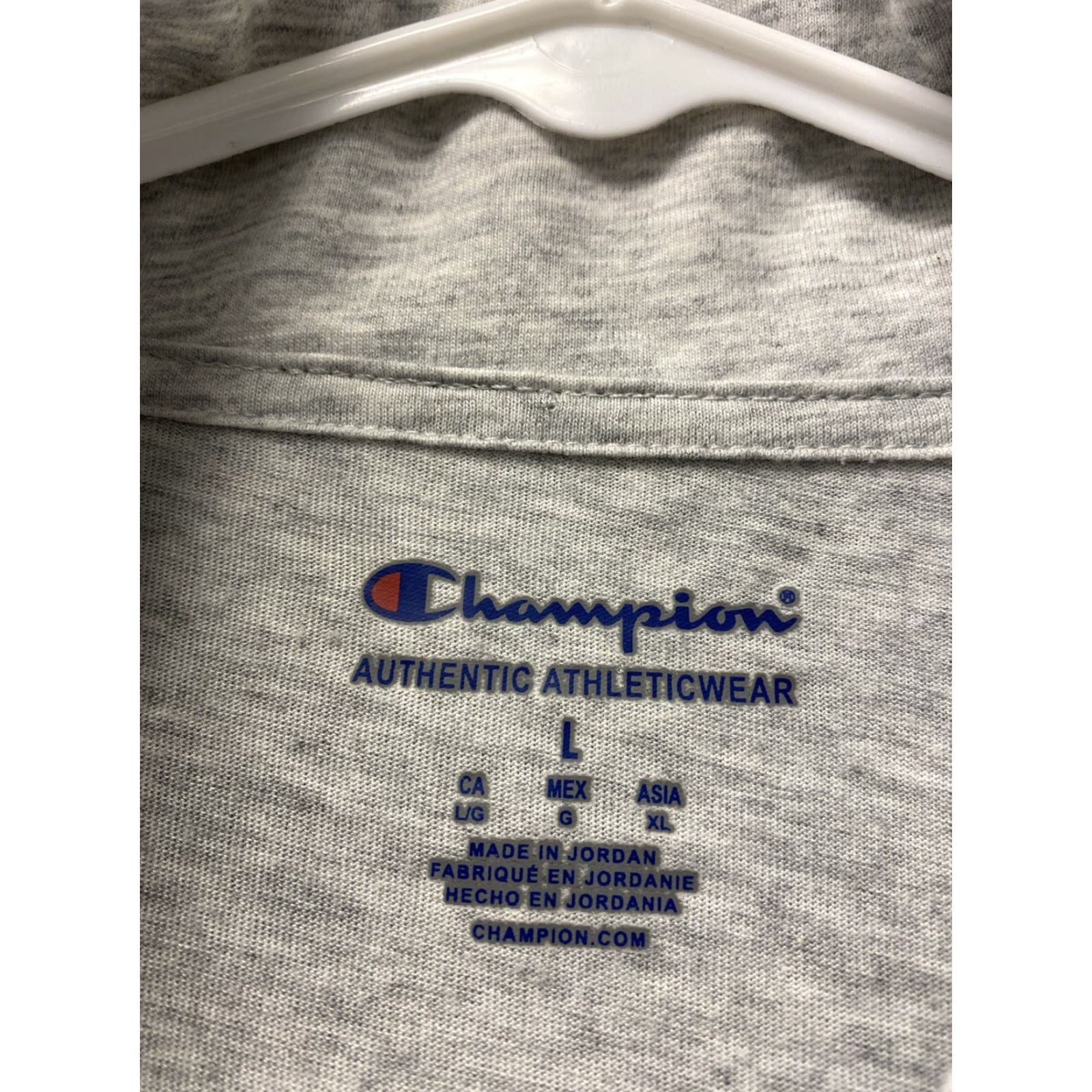 Champion VINTAGE Champion Outdoor Shirt 1/4 Zip L Gray Fleece Unisex Mens Size US L / EU 52-54 / 3 - 4 Thumbnail
