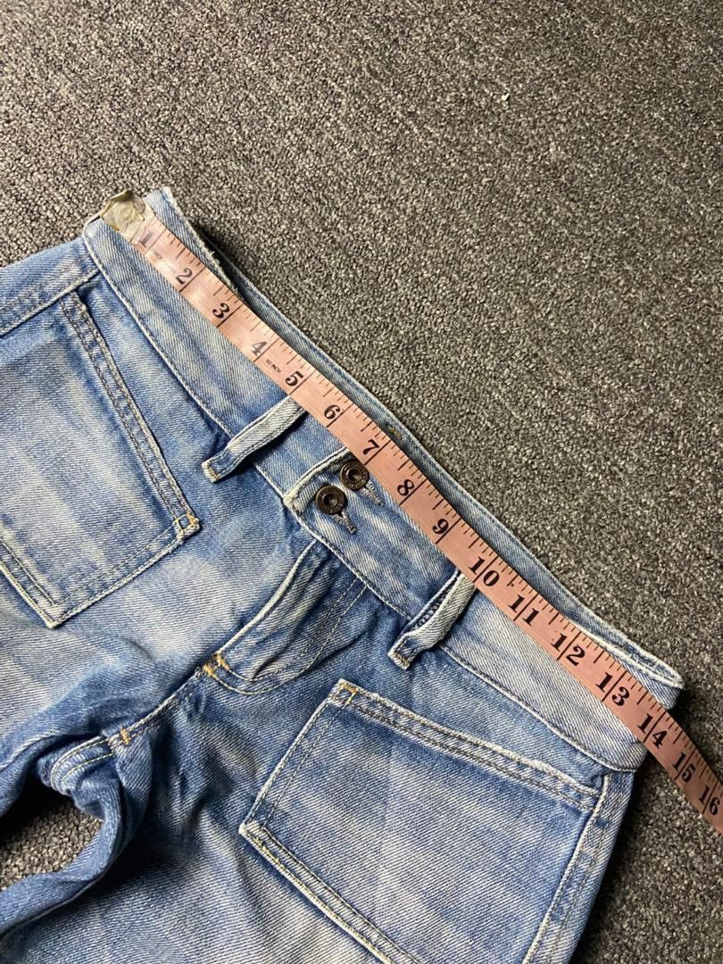 Diesel Vintage Diesel Hush Flare Denim Jeans (155) Size 28" / US 6 / IT 42 - 7 Thumbnail