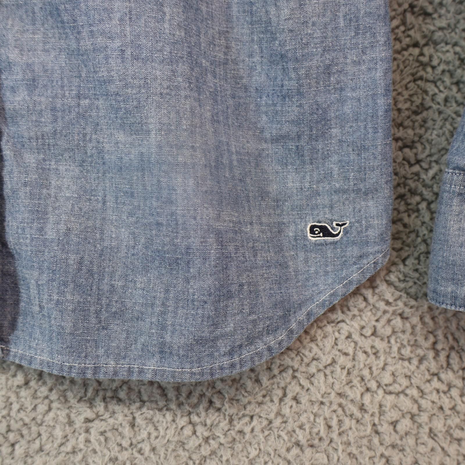 Vineyard Vines Vineyard Vines Shirt Chambray Button Up Womens Size 2 Blue Size XS / US 0-2 / IT 36-38 - 3 Thumbnail