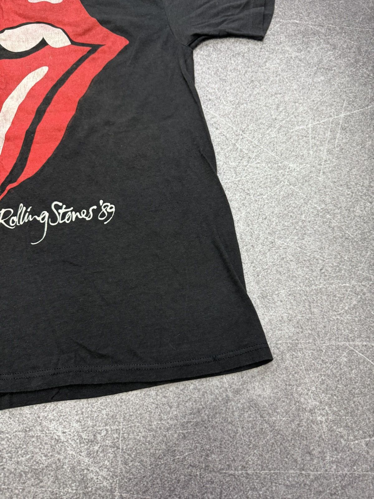 Band Tees Rolling Stones 1989 Steel Wheels Tour Concert T Shirt 50/50 Size US XL / EU 56 / 4 - 5 Thumbnail