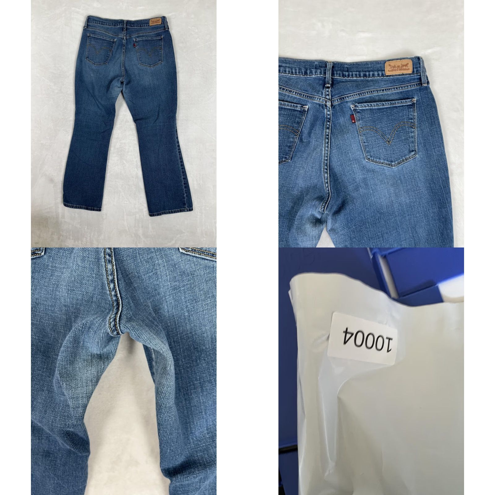 Levi's Levi's 515 Bootcut Jeans Women's 10 Blue Medium Wash Mid Rise Denim 30x30 Size 32" / US 10 / IT 46 - 8 Thumbnail