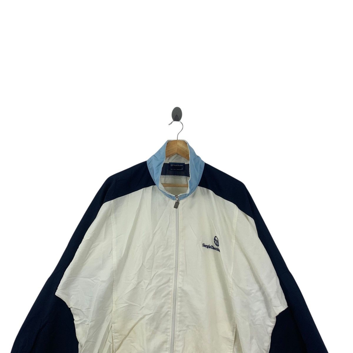 Sergio Tacchini Vintage SERGIO TACCHINI ITALY Tennis Zipper Jacket Outdoor Size US XXL / EU 58 / 5 - 2 Thumbnail