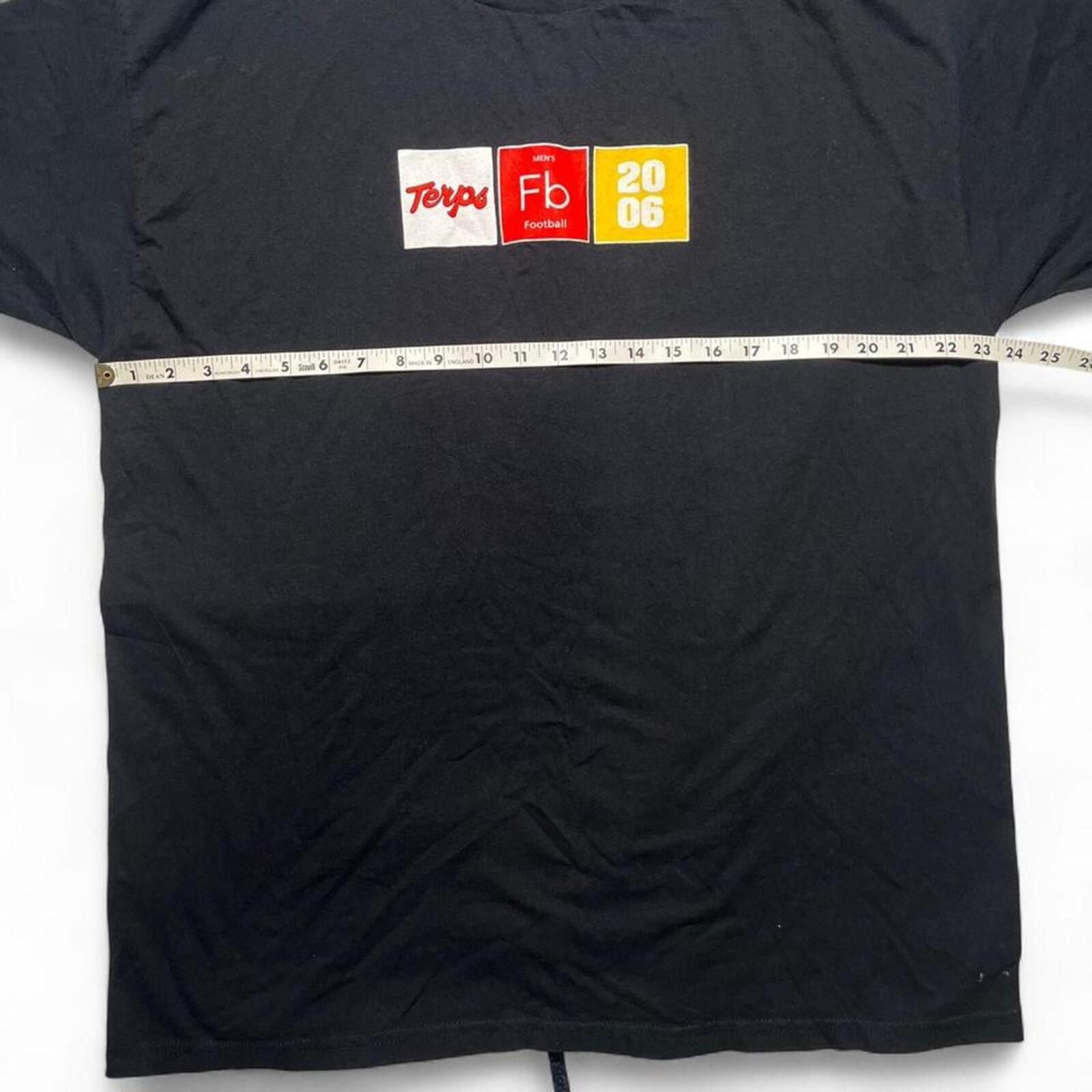 Other Vintage 2006 Maryland Terrapins Football Periodic Tee XL Size US L / EU 52-54 / 3 - 6 Thumbnail